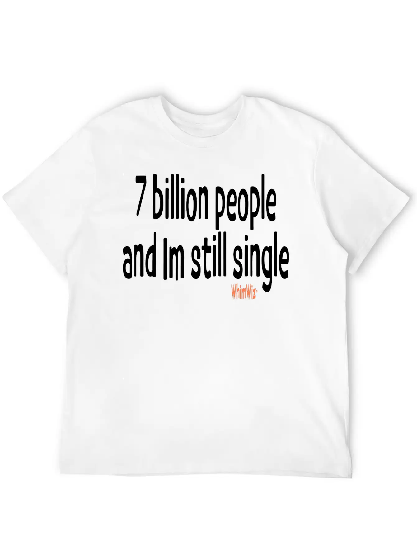7 Billion Copy Casual Graphic T-Shirt – Simple And Comfortable Daily Wear