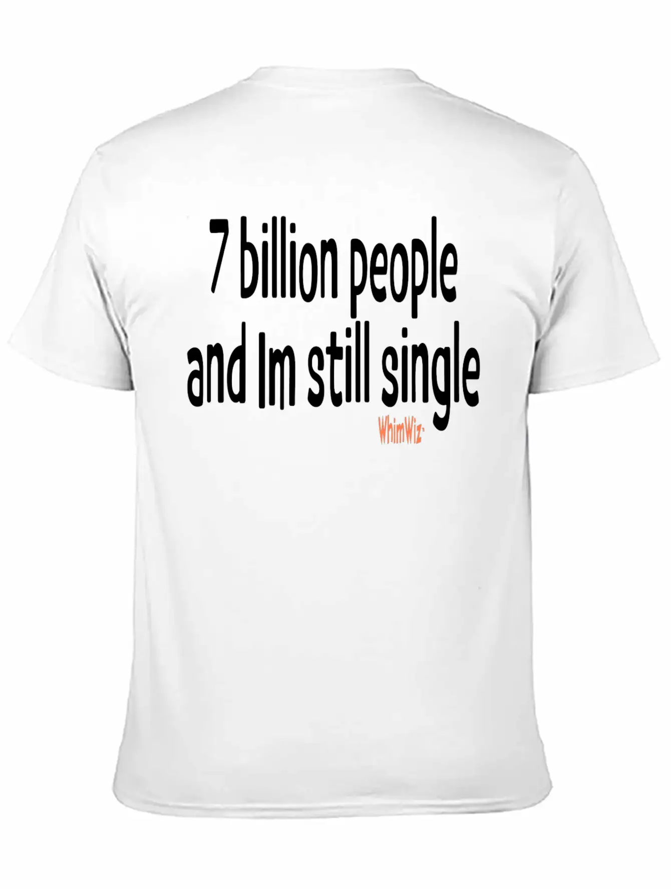 7 Billion Copy Casual Graphic T-Shirt – Simple And Comfortable Daily Wear