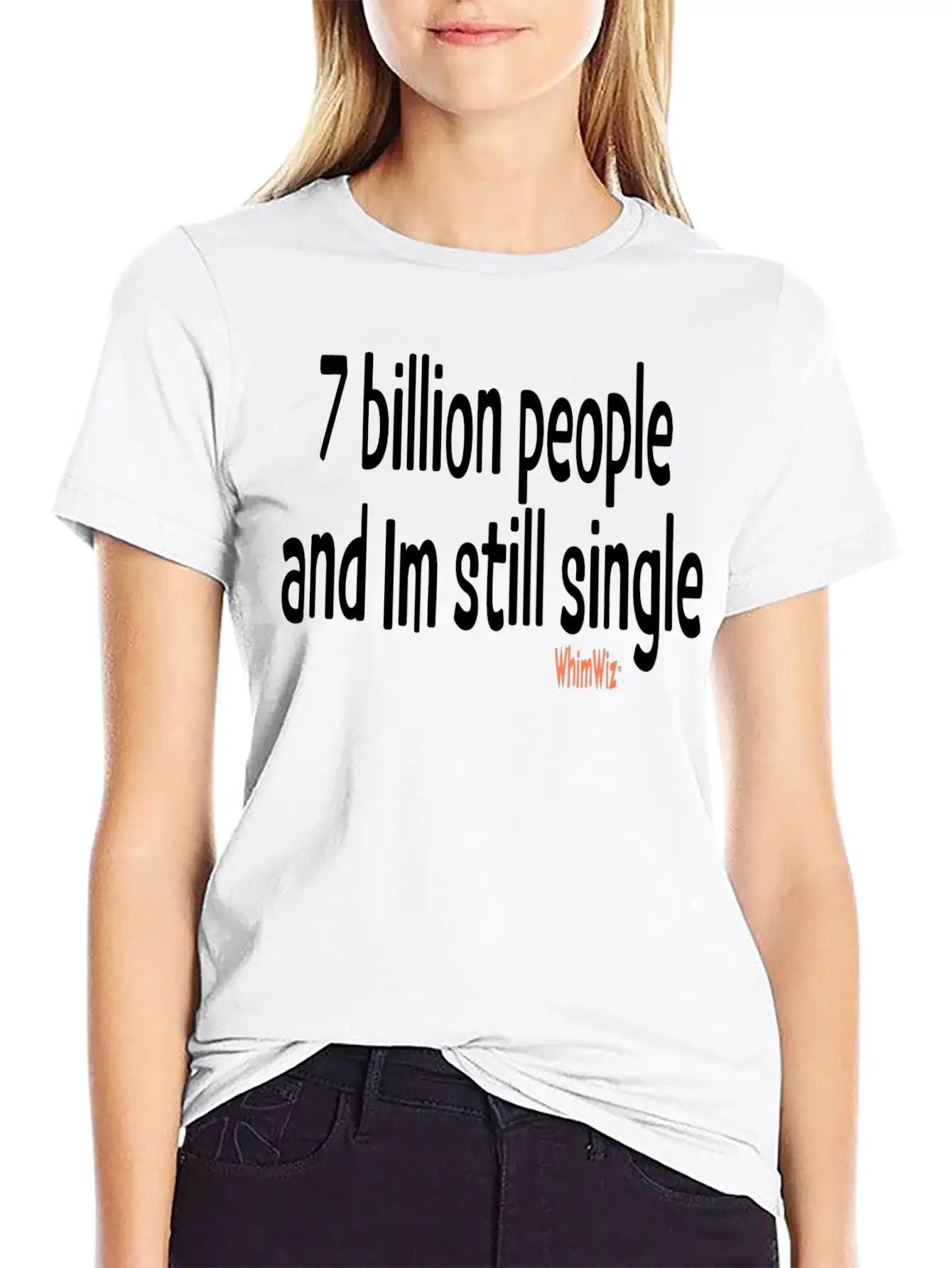 7 Billion Copy Casual Graphic T-Shirt – Simple And Comfortable Daily Wear