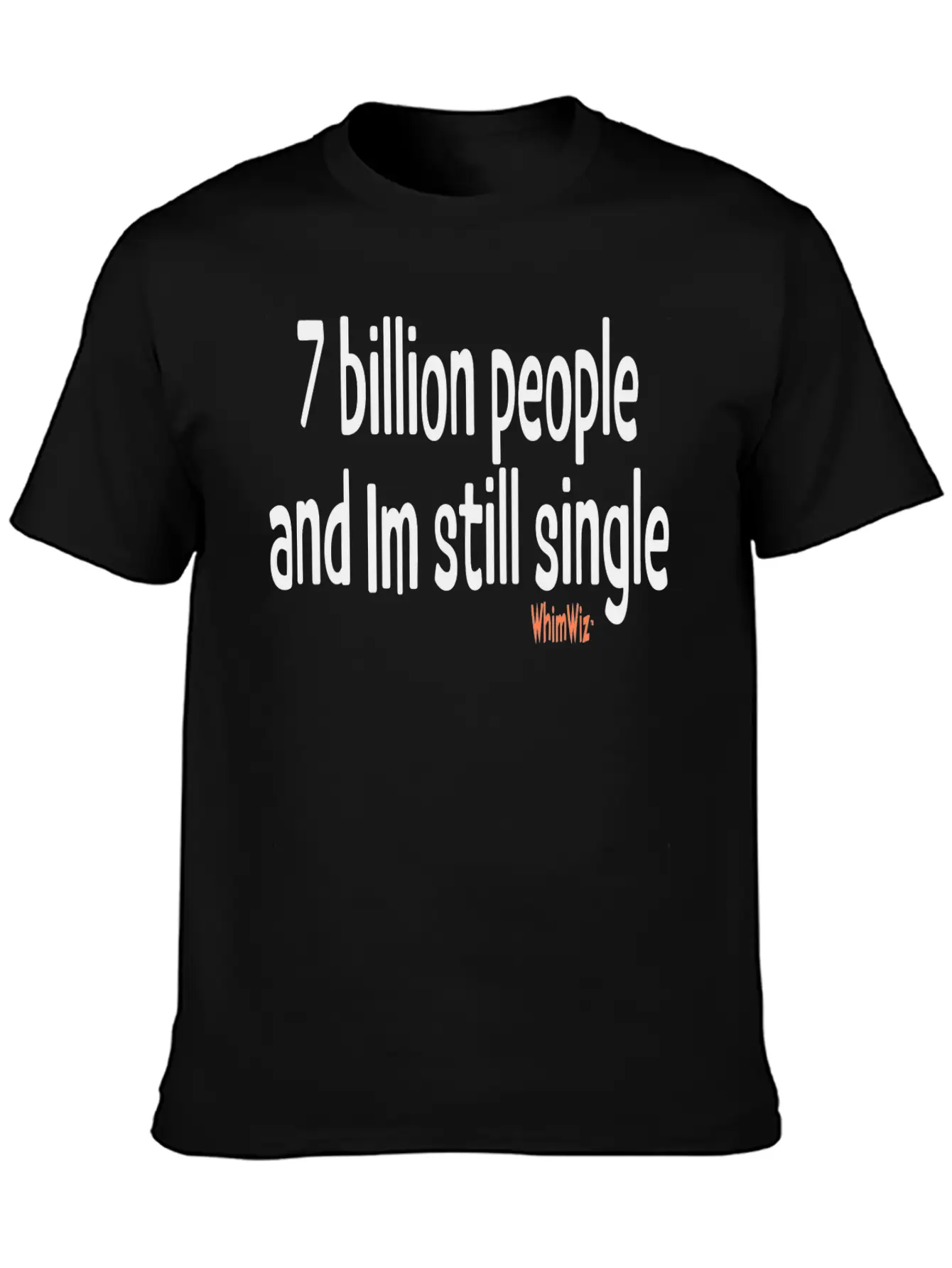 7 Billion Copy Casual Graphic T-Shirt – Simple And Comfortable Daily Wear