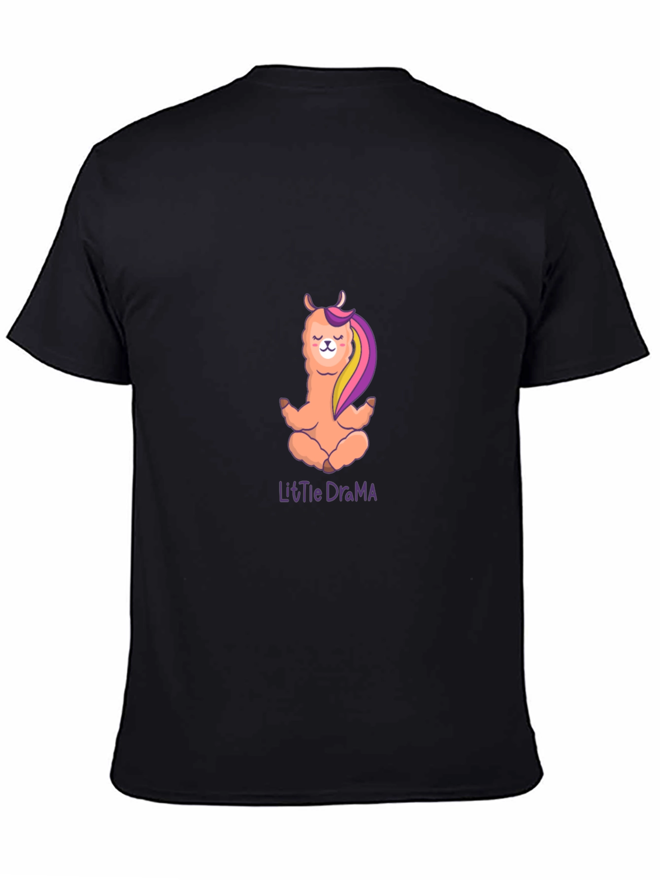 Zen Llama T-Shirt - Little Drama Design