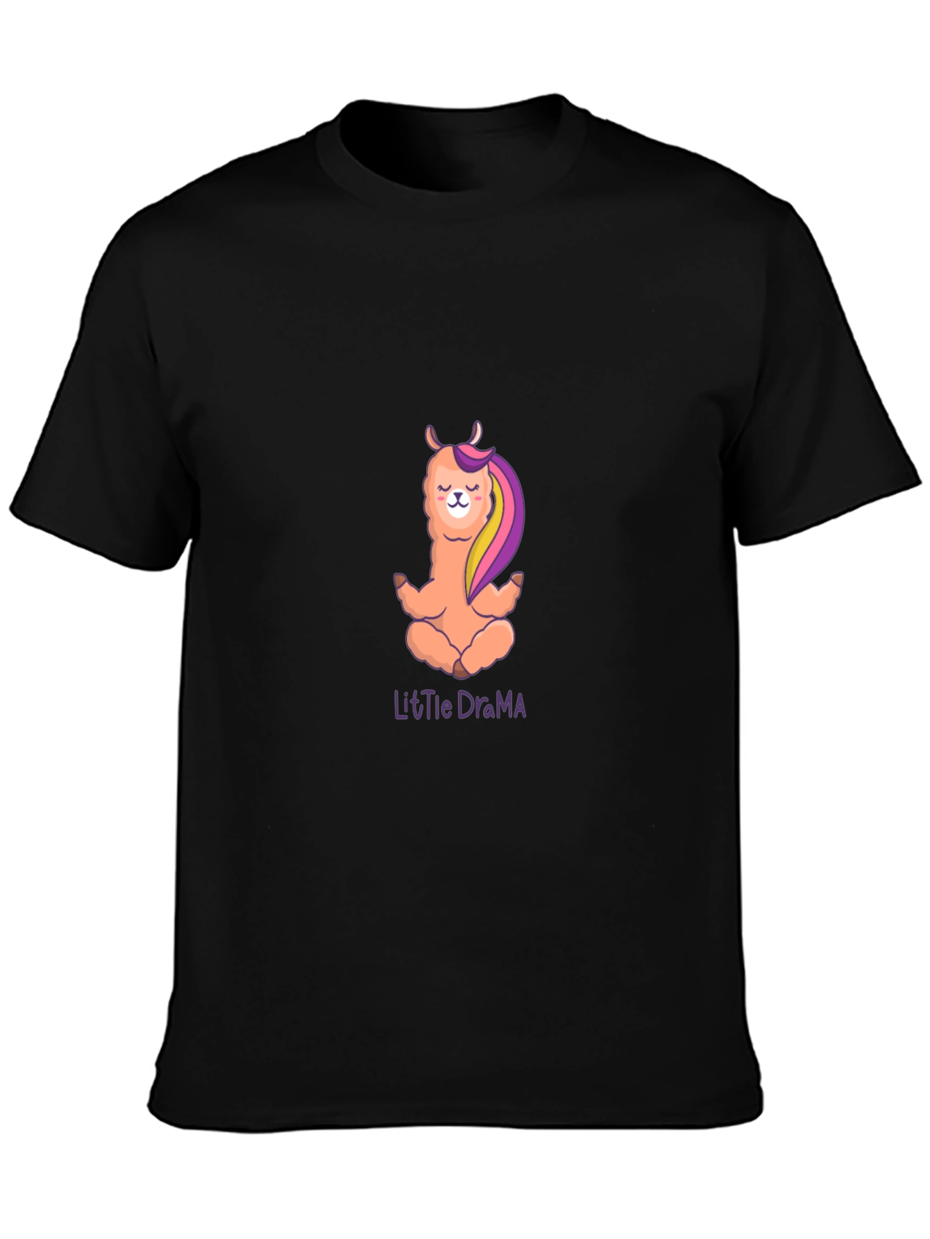 Zen Llama T-Shirt - Little Drama Design