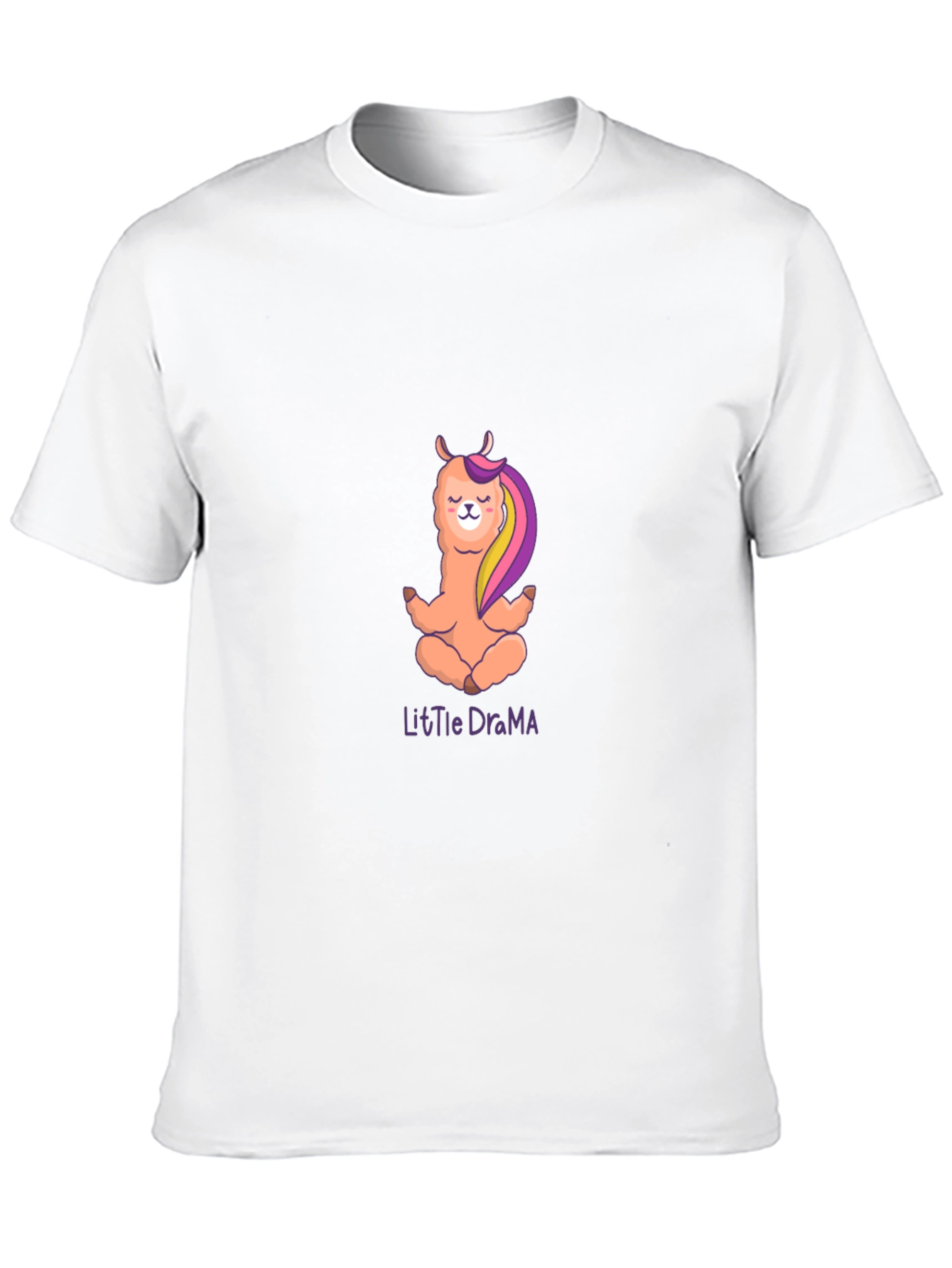 Zen Llama T-Shirt - Little Drama Design