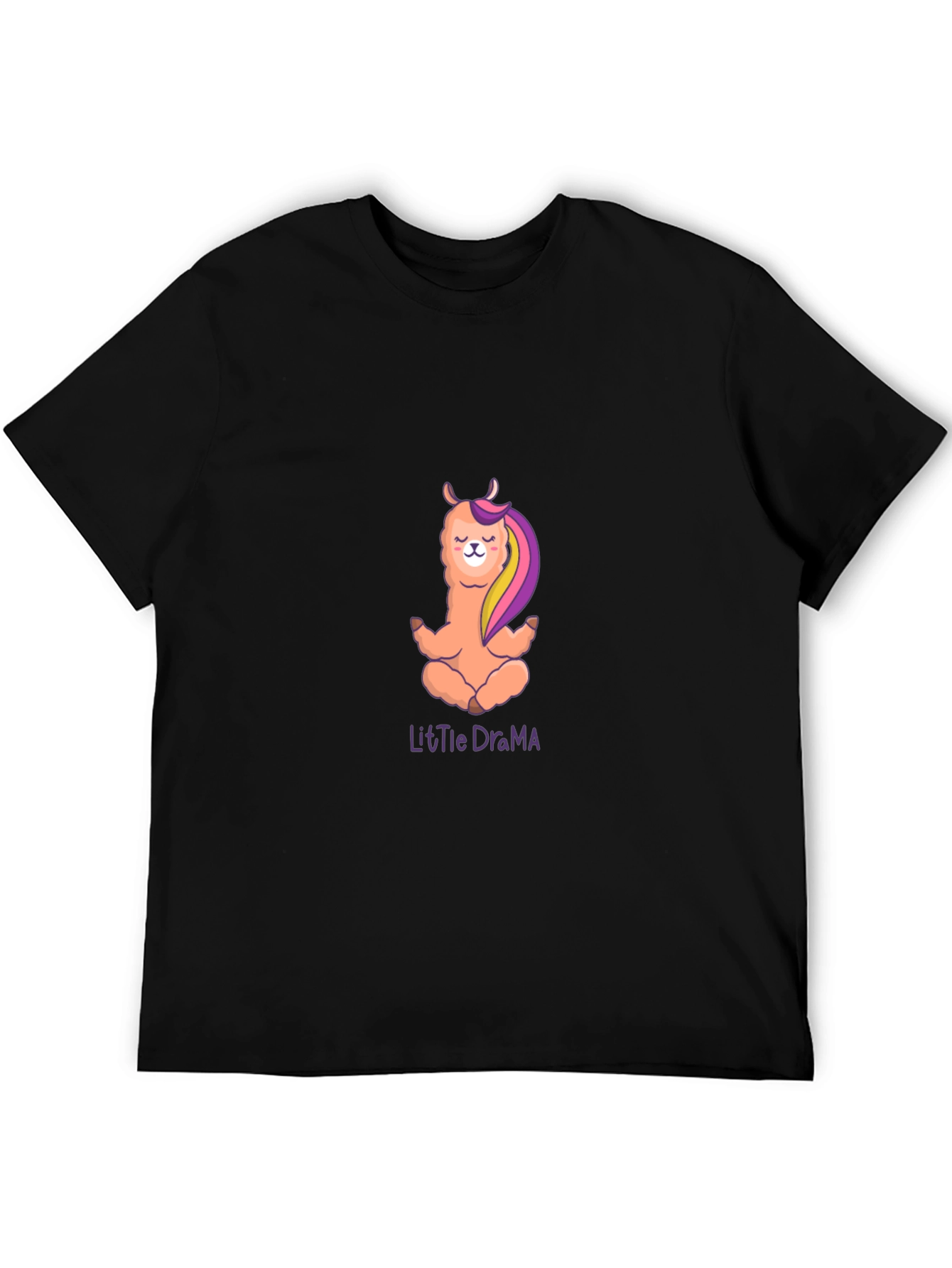 Zen Llama T-Shirt - Little Drama Design