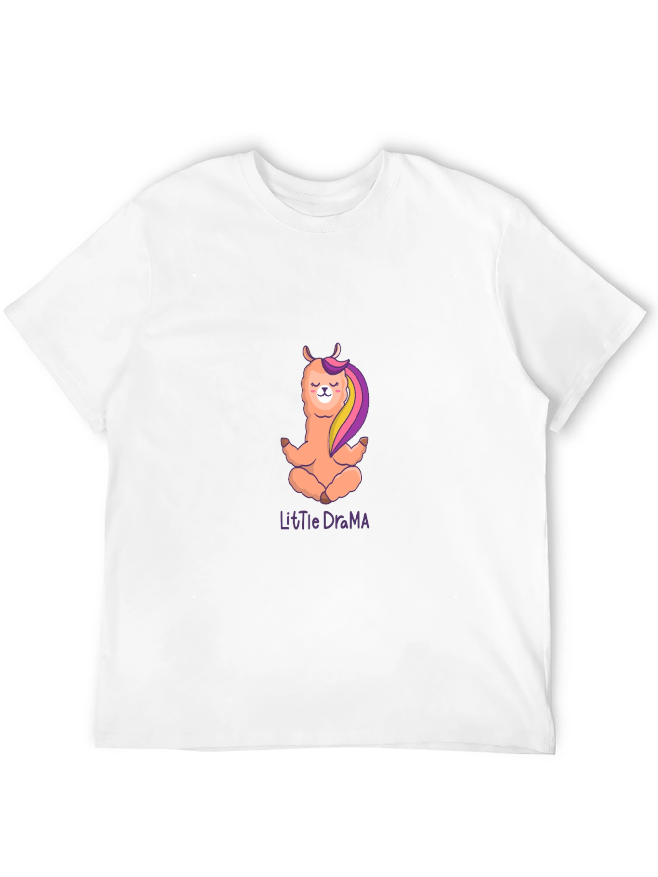 Zen Llama T-Shirt - Little Drama Design