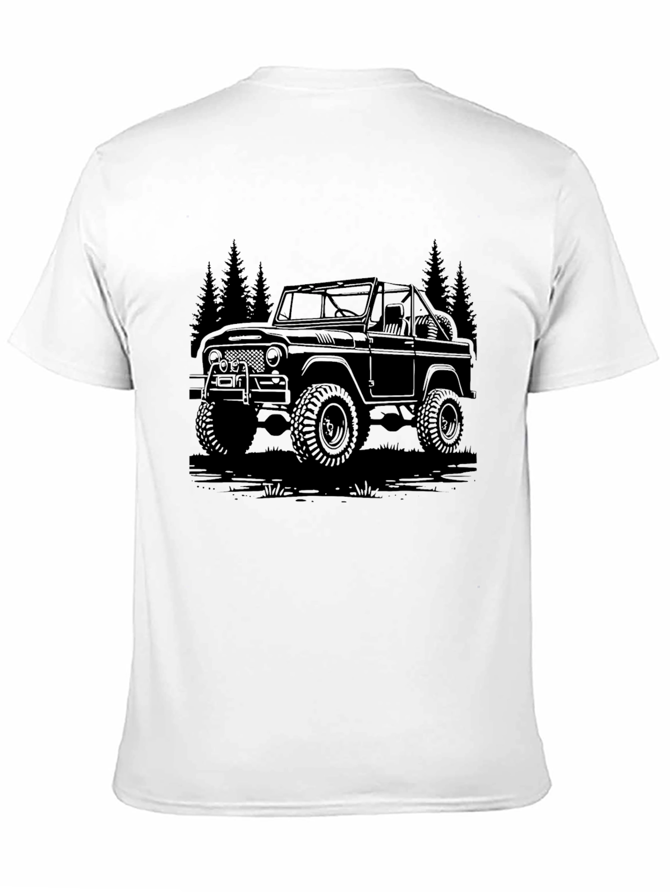 Off-Road Bronco Graphic Tee - Adventure Ready