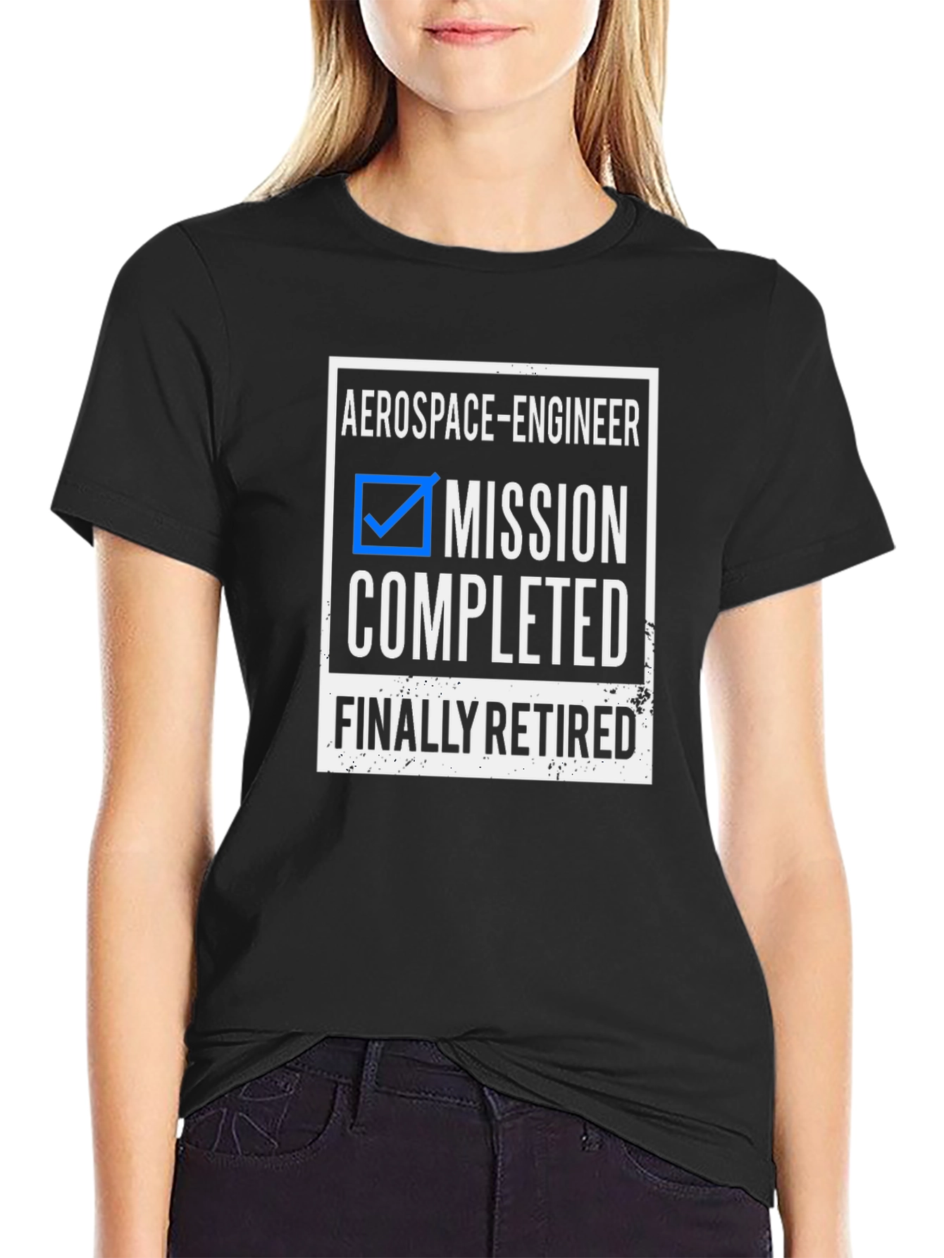 Aerospace Engineer Retirement T-Shirt - Mission Completed