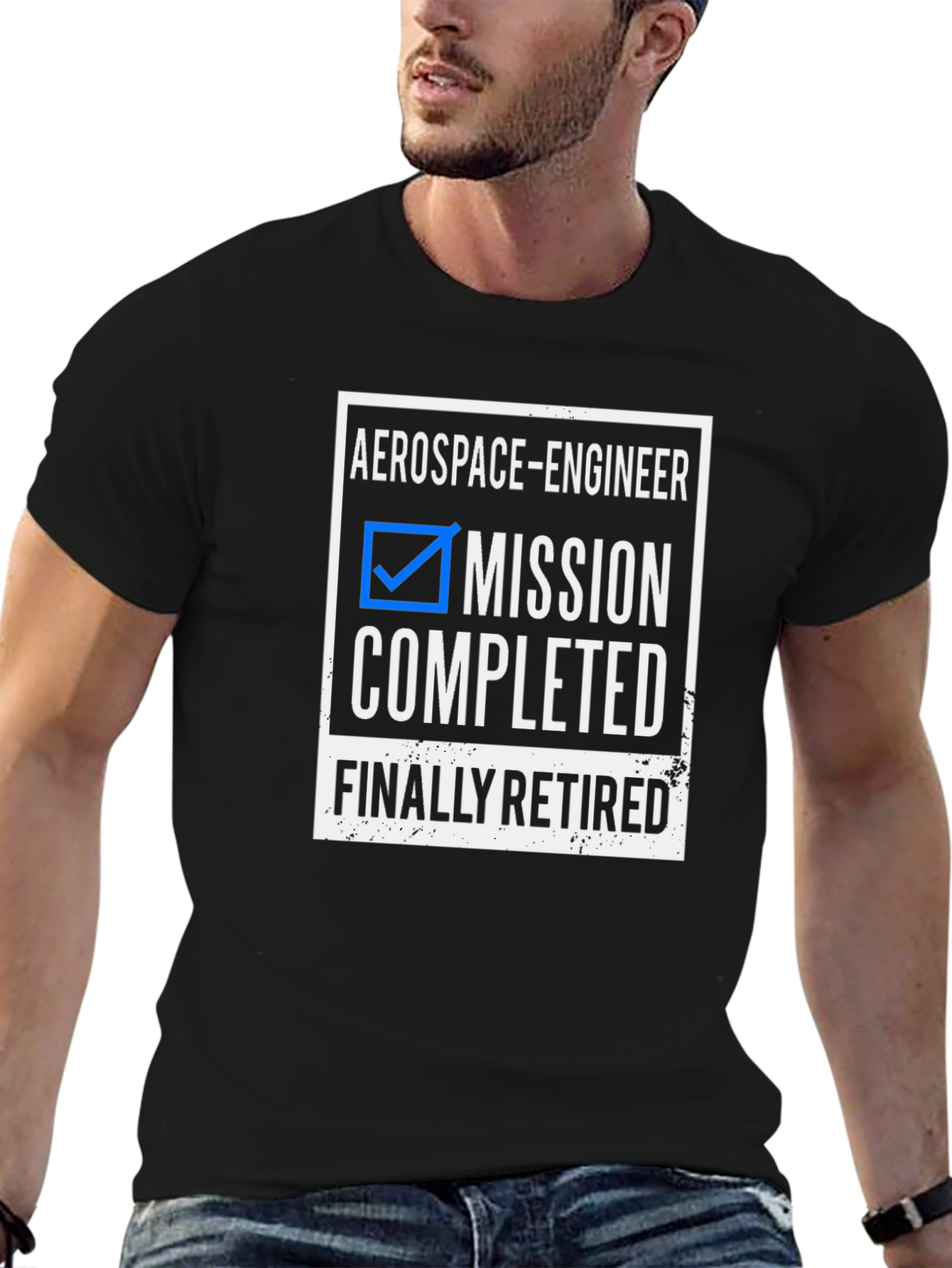 Aerospace Engineer Retirement T-Shirt - Mission Completed