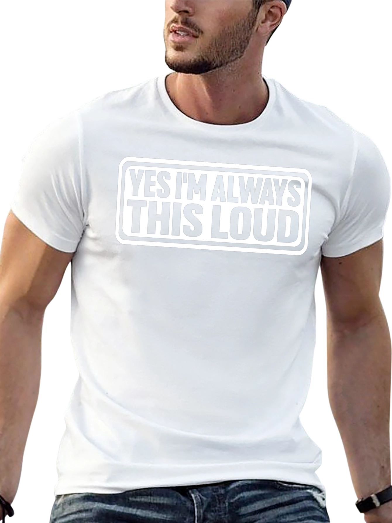 Always This Loud Funny Graphic Tee