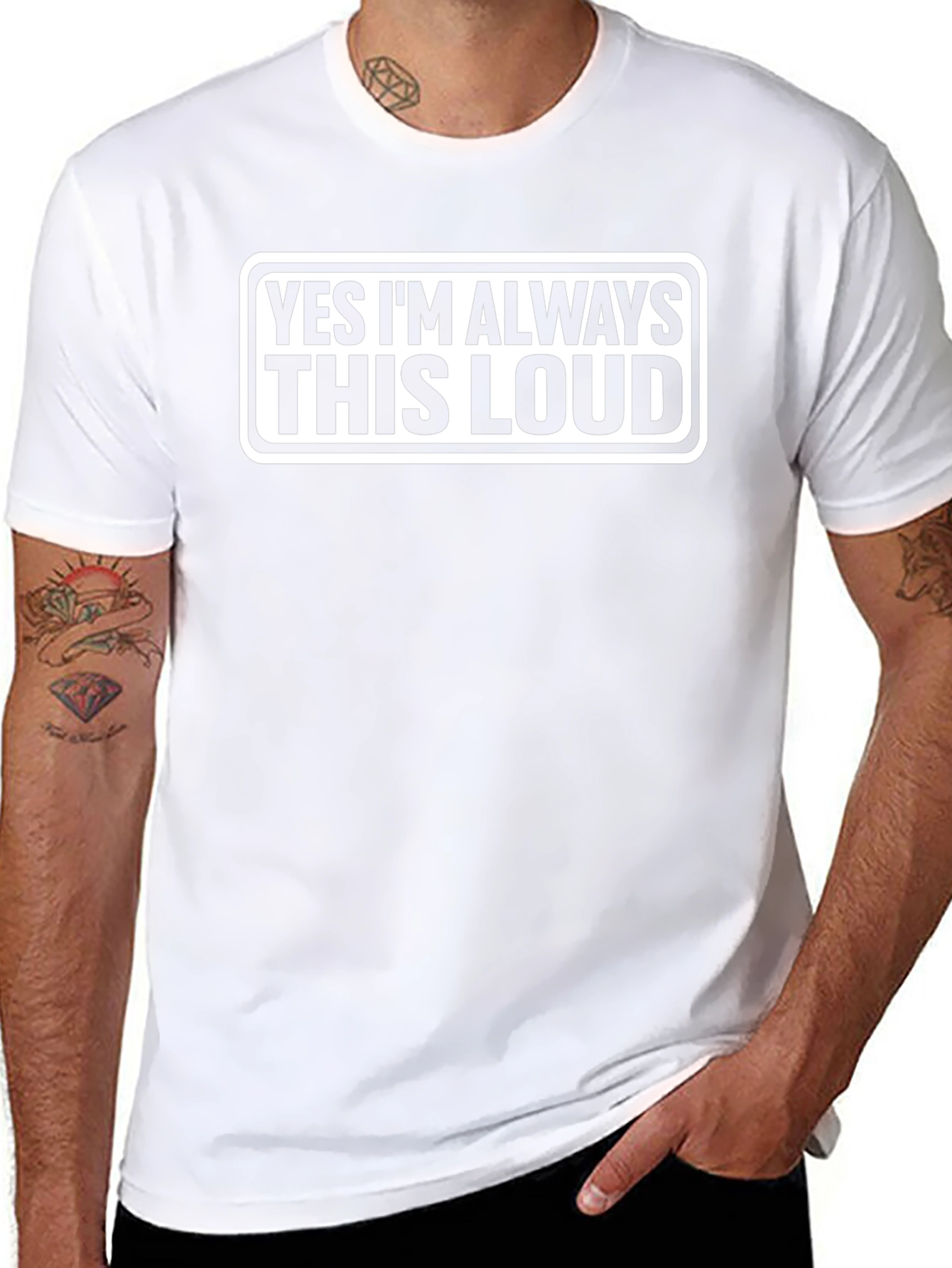 Always This Loud Funny Graphic Tee