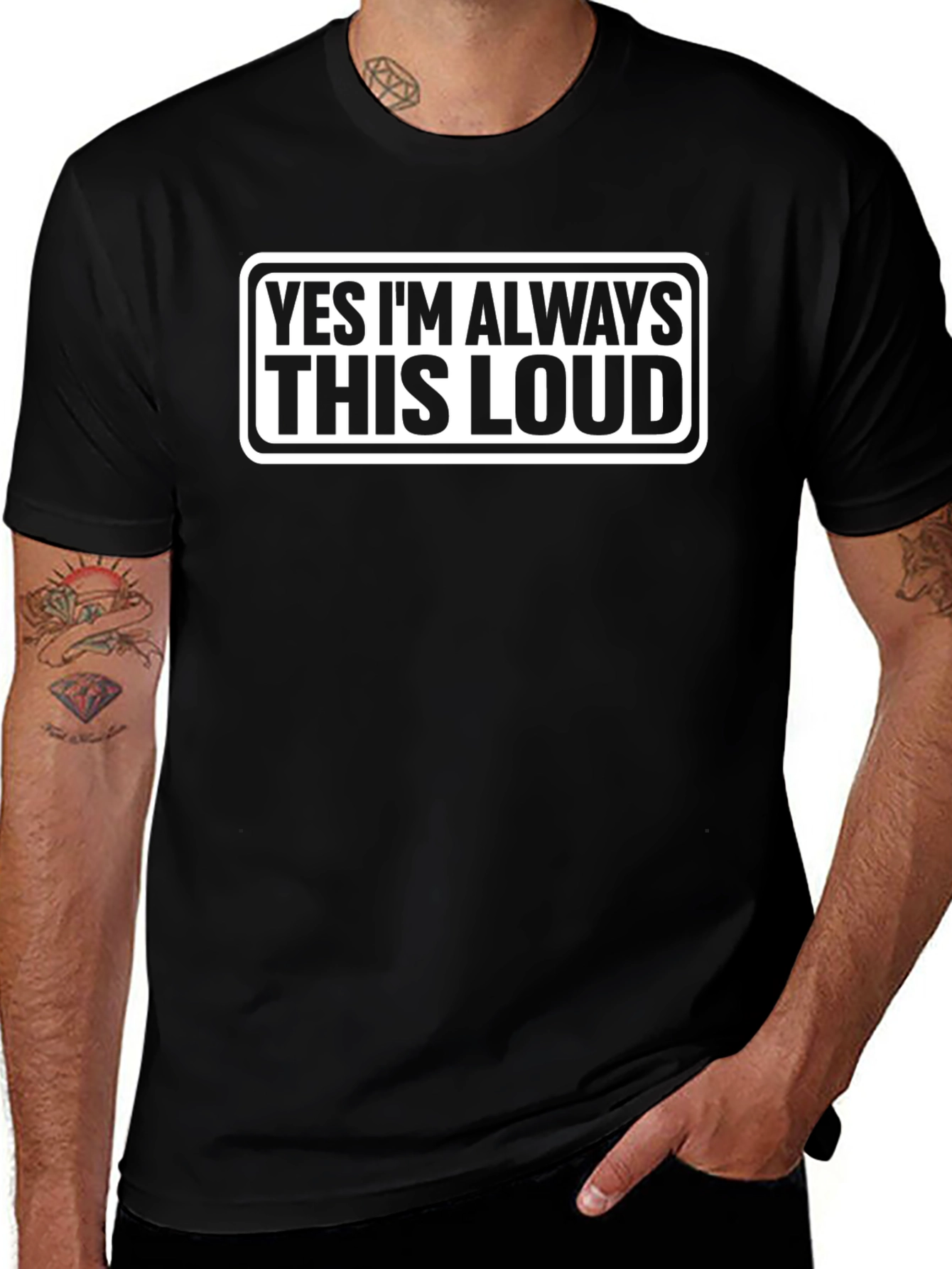 Always This Loud Funny Graphic Tee
