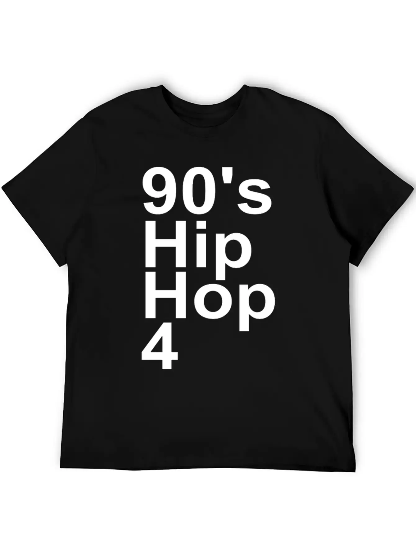 90'S HIP HOP Timeless Short Sleeve Tee – Comfy And Minimalist Design
