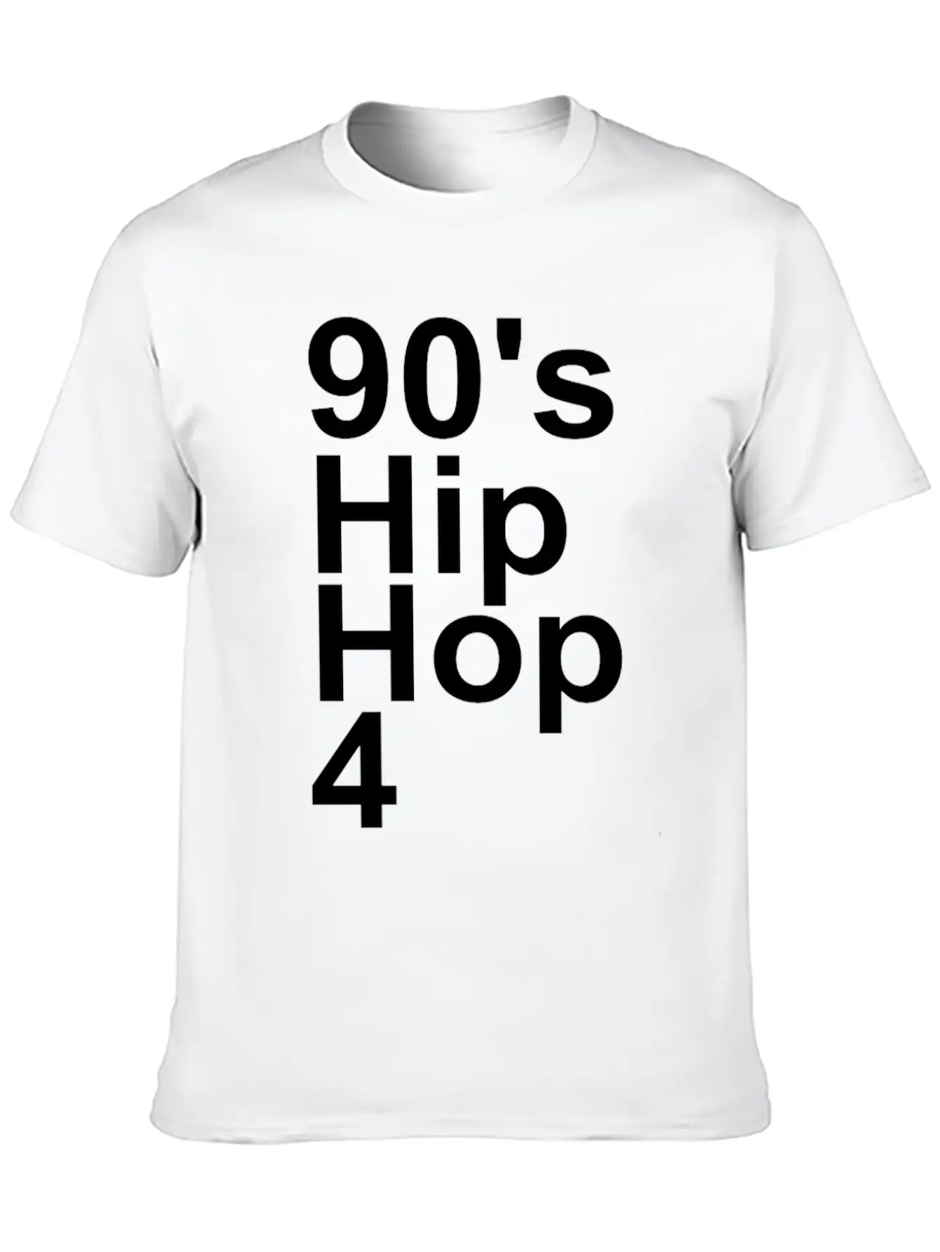 90'S HIP HOP Timeless Short Sleeve Tee – Comfy And Minimalist Design
