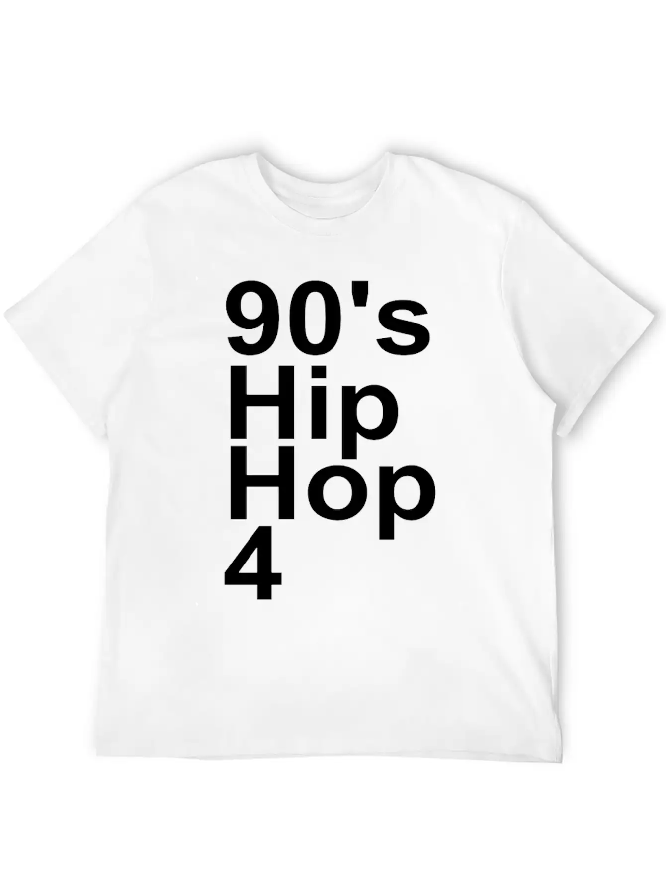 90'S HIP HOP Timeless Short Sleeve Tee – Comfy And Minimalist Design