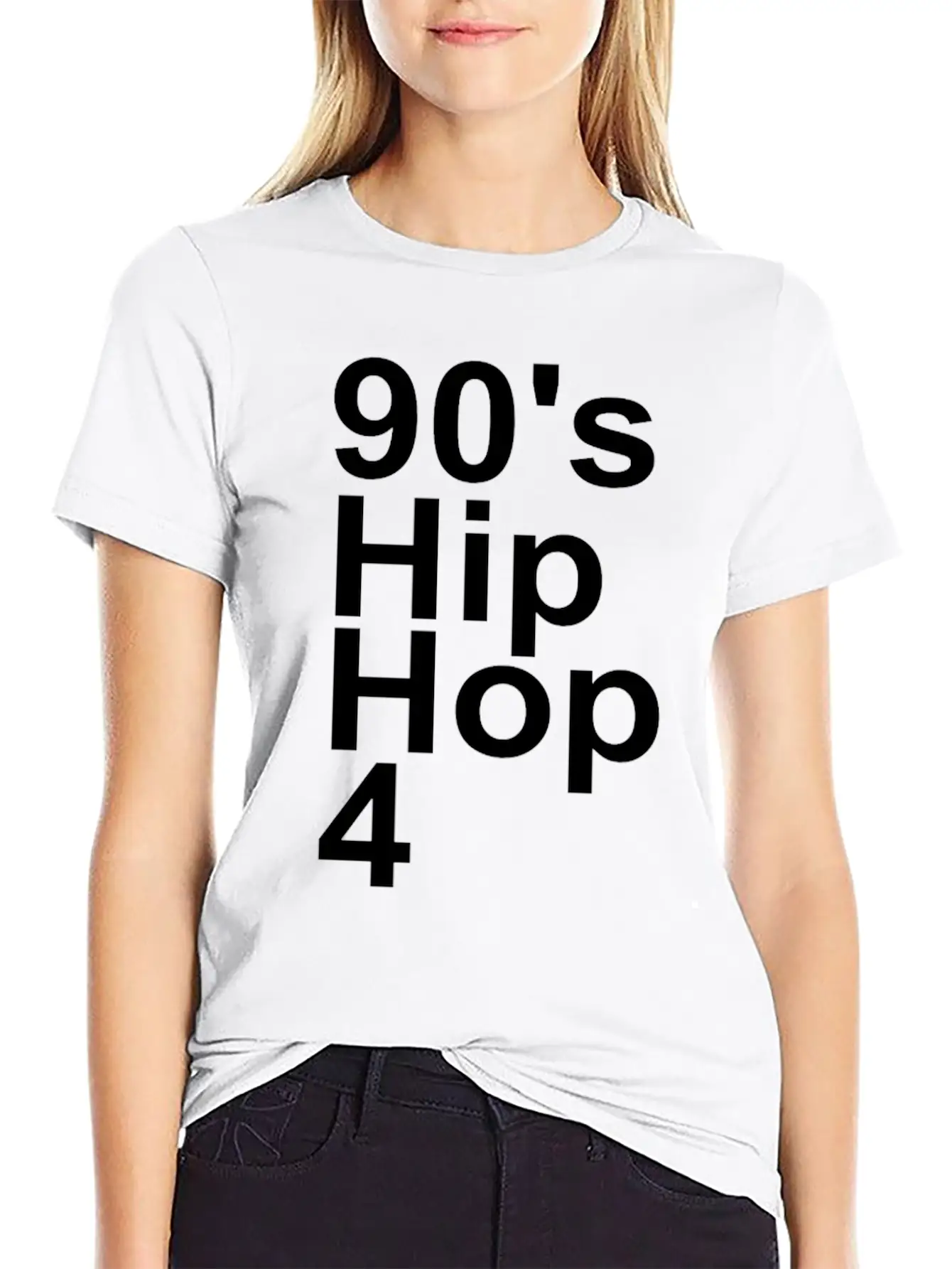 90'S HIP HOP Timeless Short Sleeve Tee – Comfy And Minimalist Design