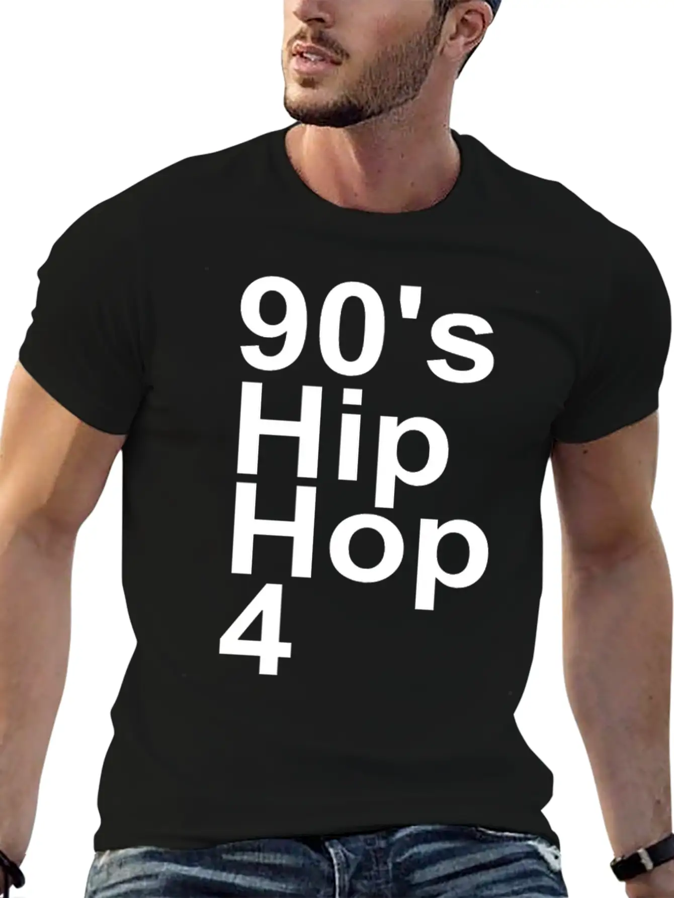 90'S HIP HOP Timeless Short Sleeve Tee – Comfy And Minimalist Design