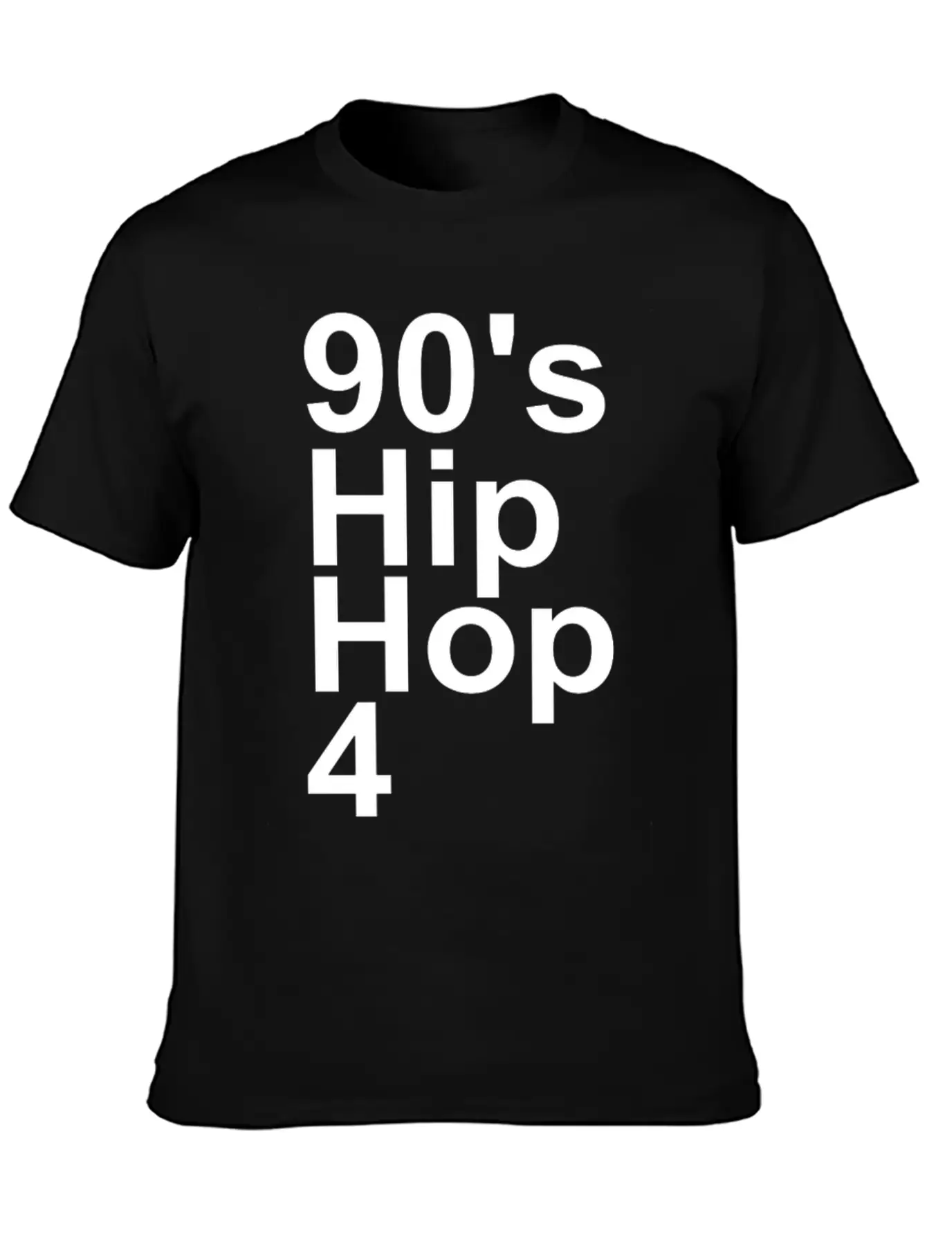 90'S HIP HOP Timeless Short Sleeve Tee – Comfy And Minimalist Design