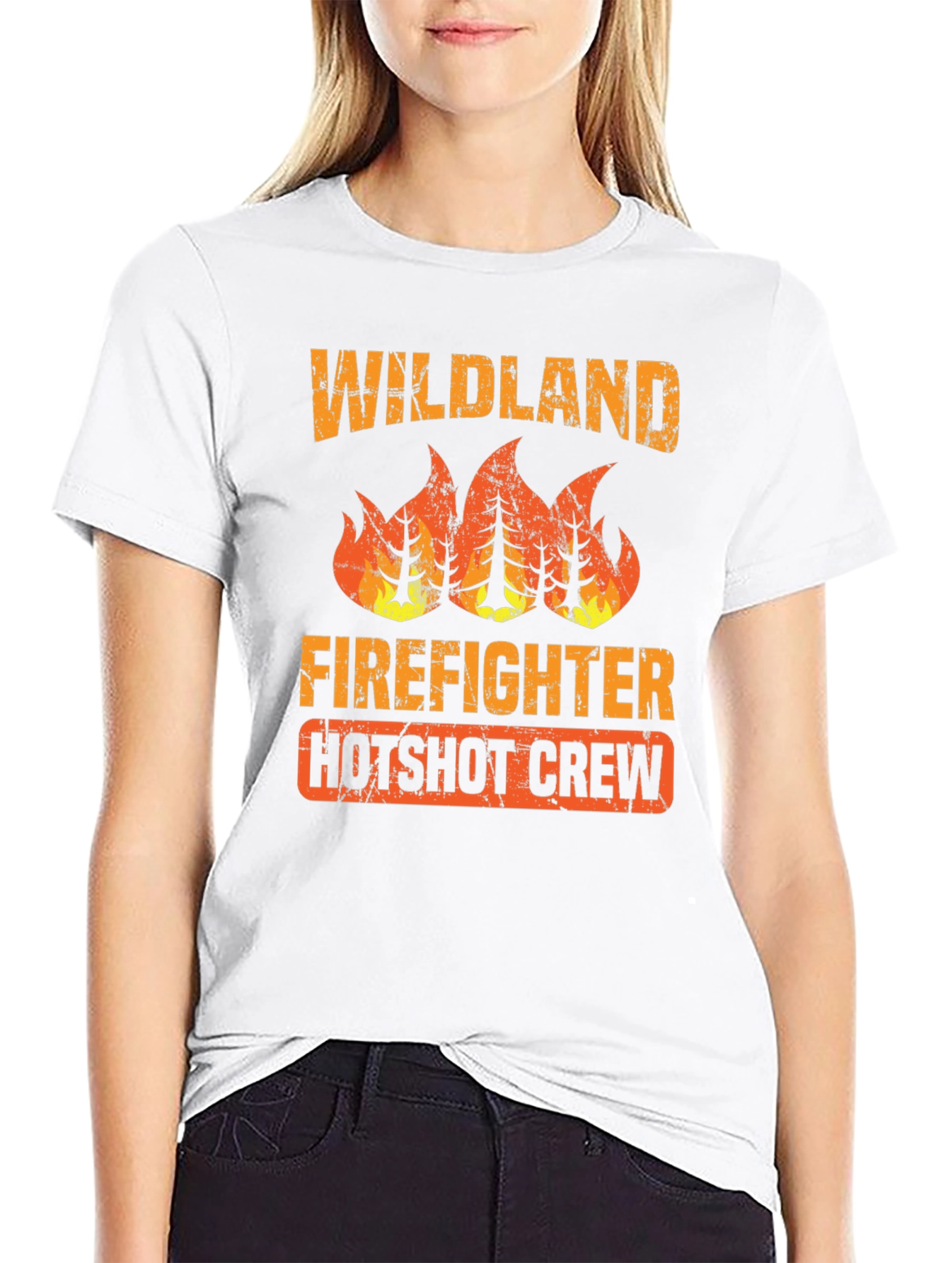 Wildland Firefighter Hotshot Crew Graphic Tee
