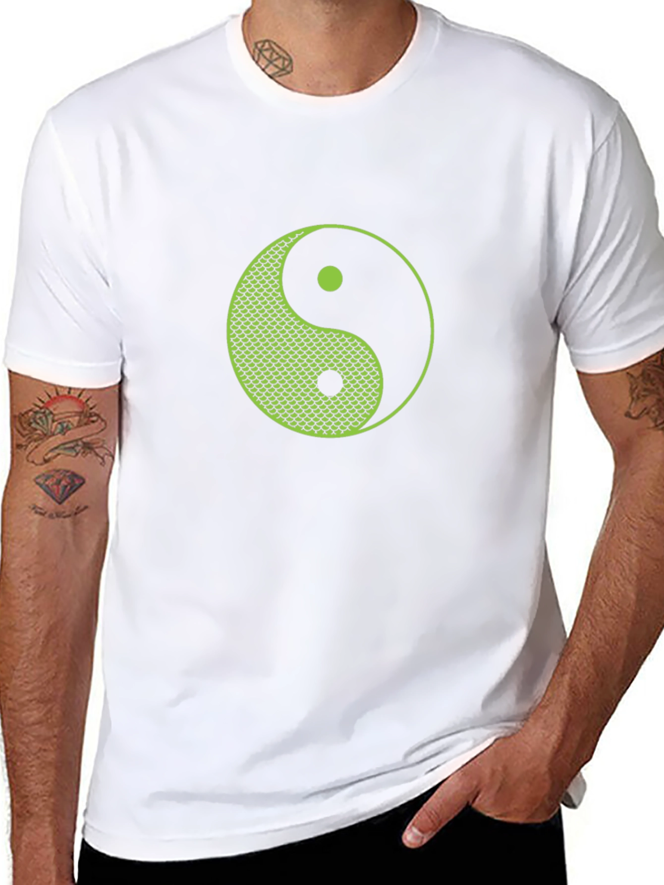 Yin Yang Graphic T-Shirt - Balance & Style