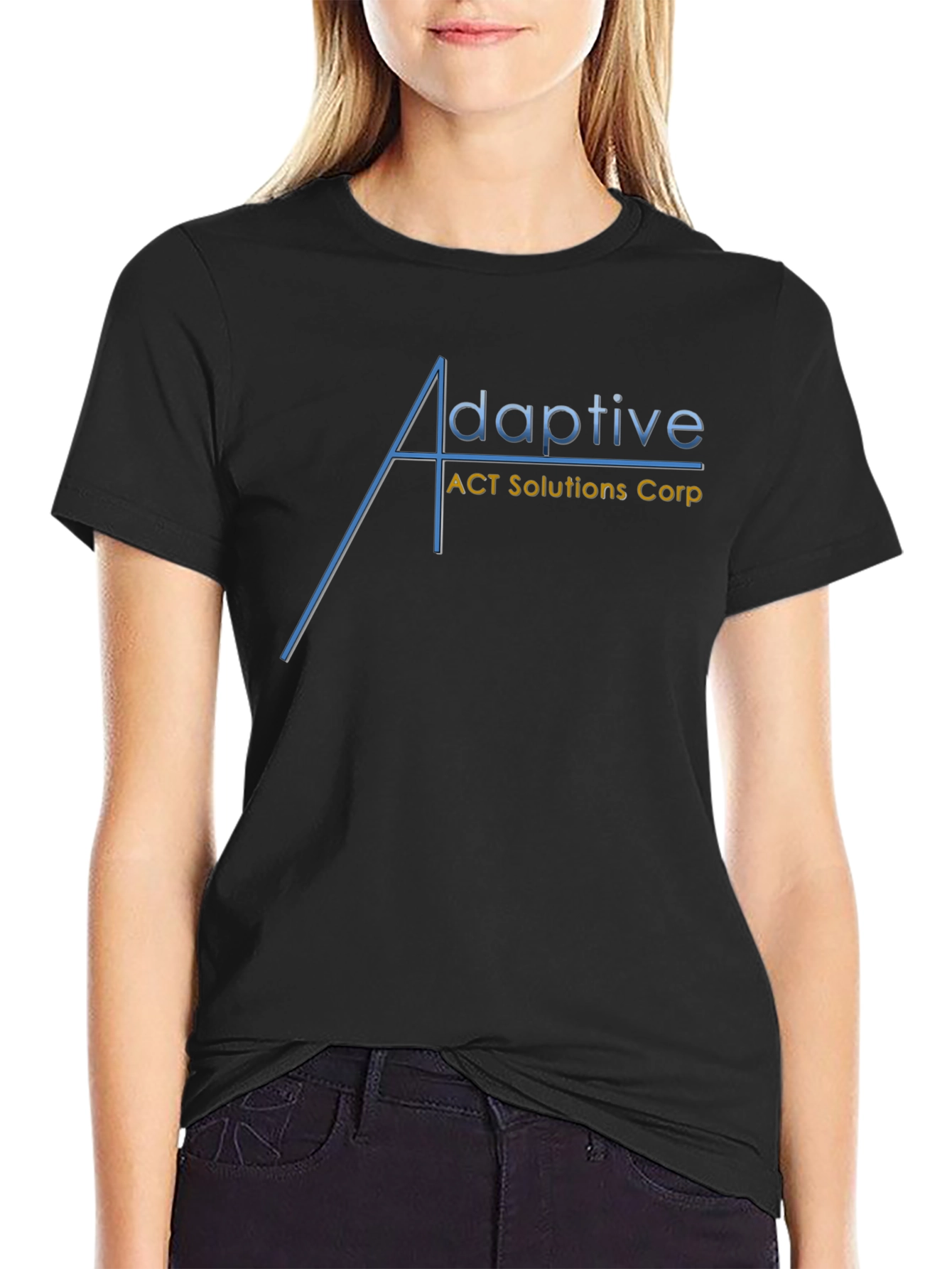Adaptive ACT Solutions Black T-Shirt