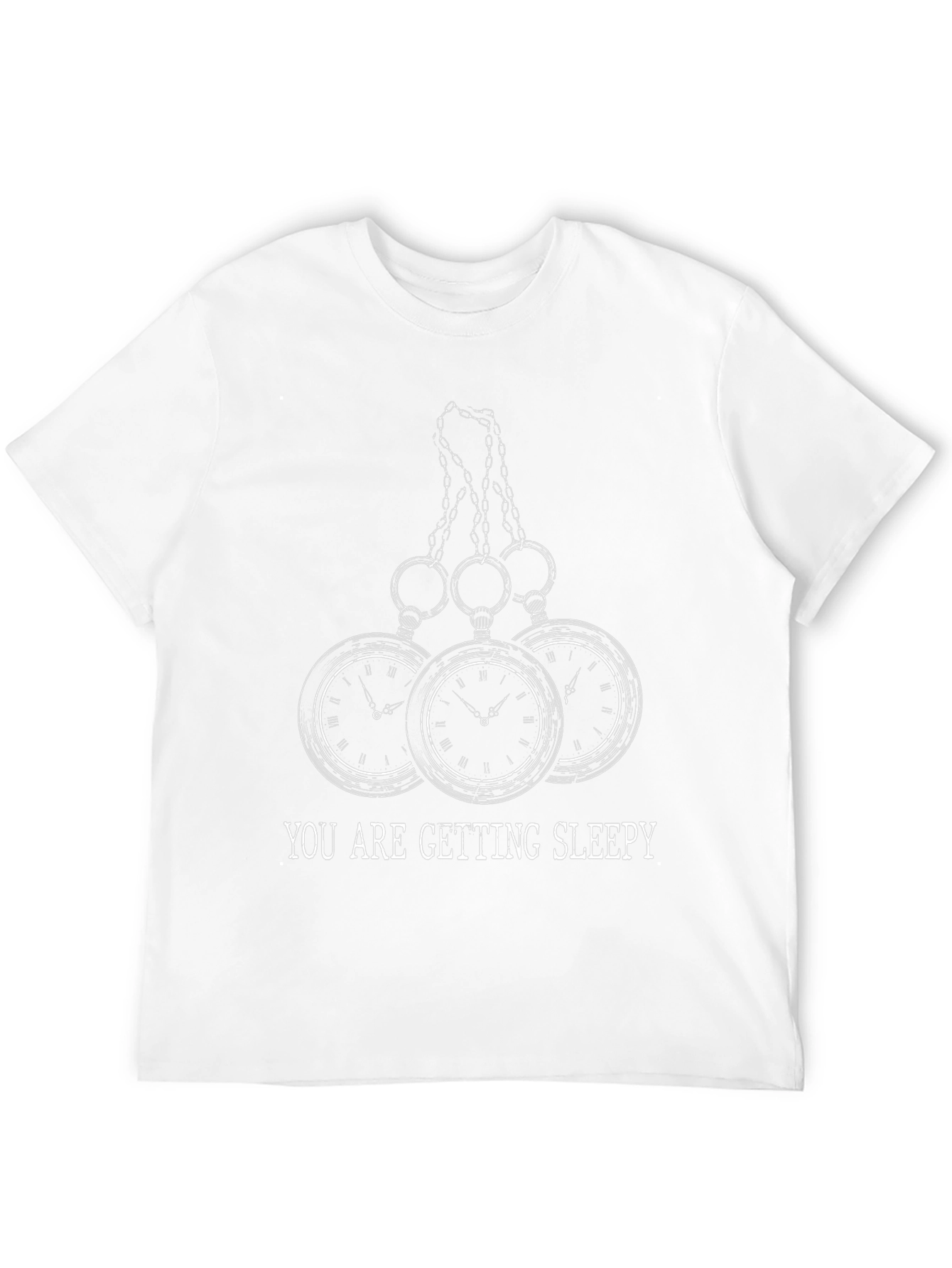 You Are Getting Sleepy Graphic T-Shirt - Black