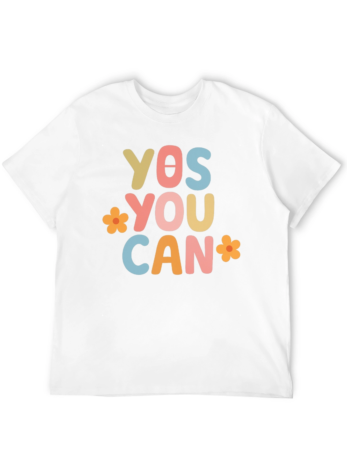 Yes You Can Graphic Tee - Motivational T-Shirt