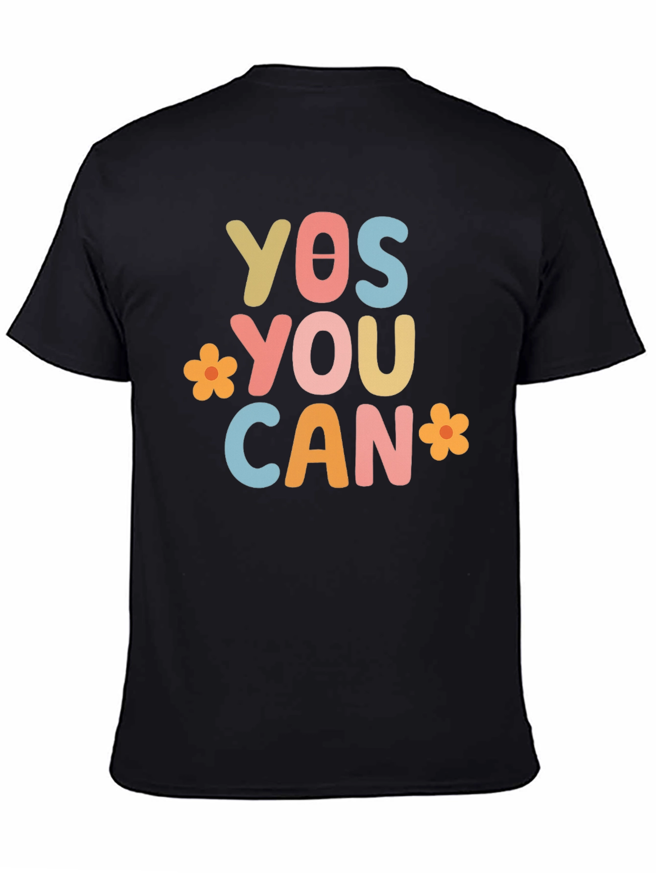 Yes You Can Graphic Tee - Motivational T-Shirt