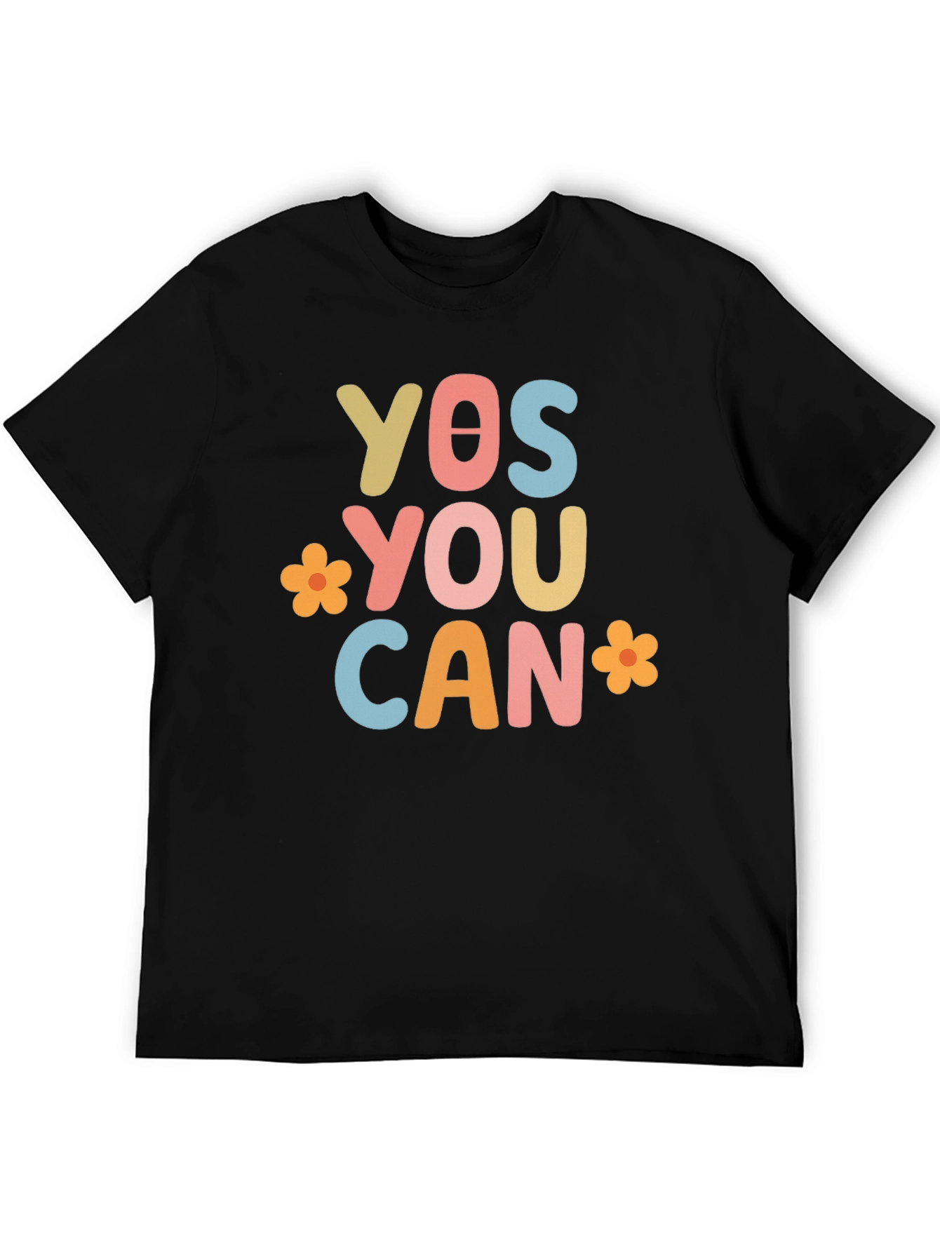 Yes You Can Graphic Tee - Motivational T-Shirt