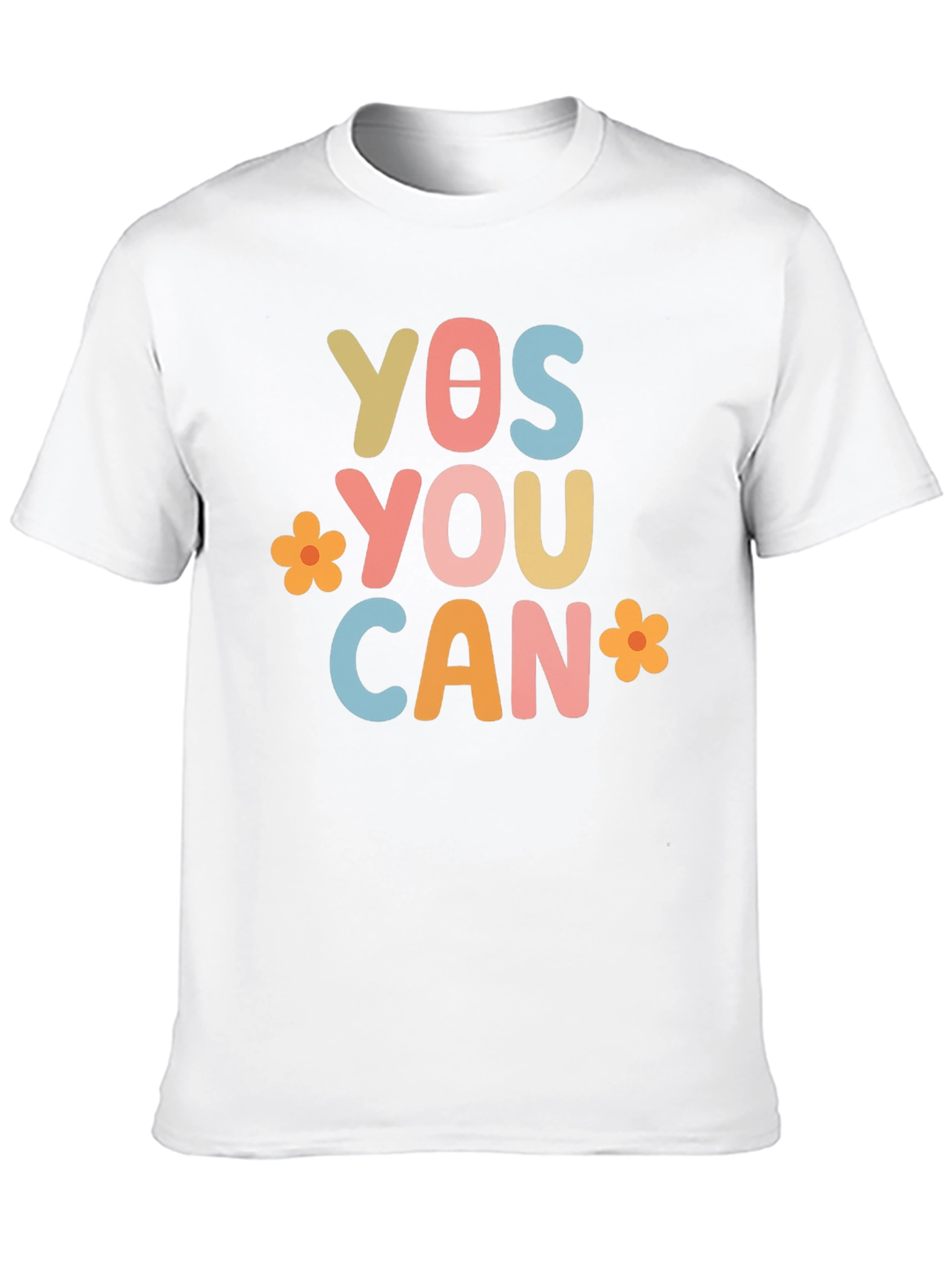 Yes You Can Graphic Tee - Motivational T-Shirt