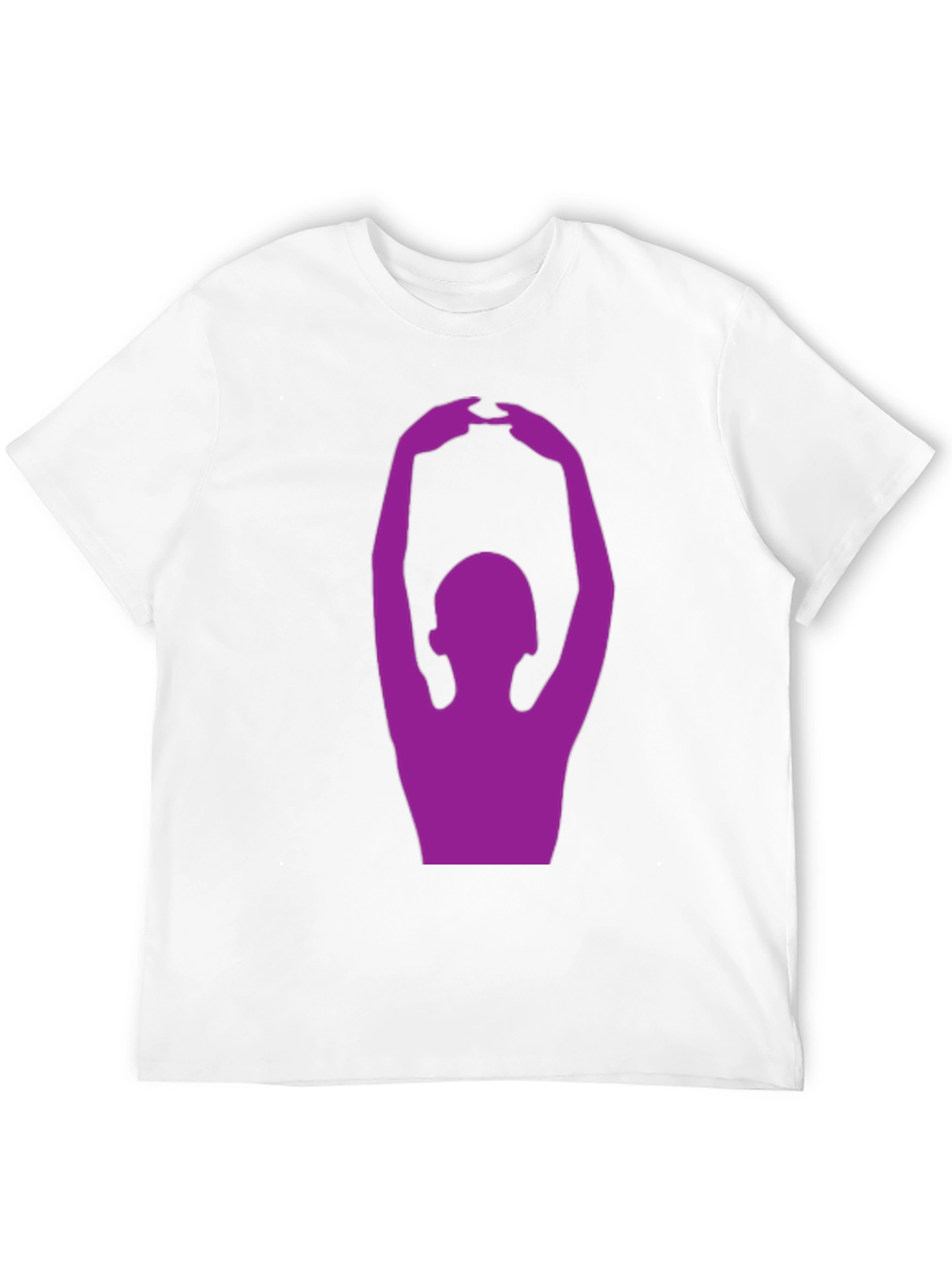 Yoga Pose Graphic T-Shirt - Black