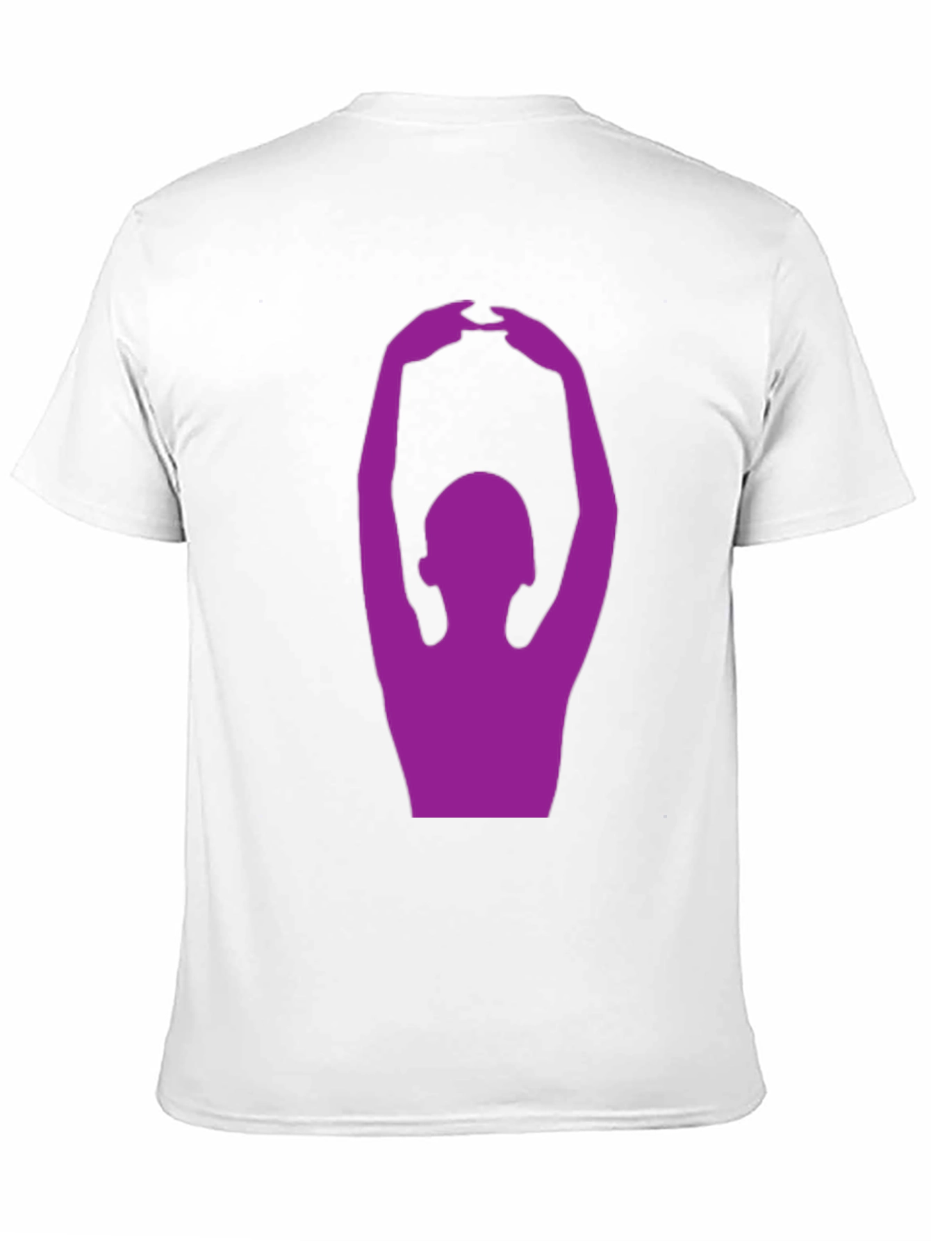 Yoga Pose Graphic T-Shirt - Black