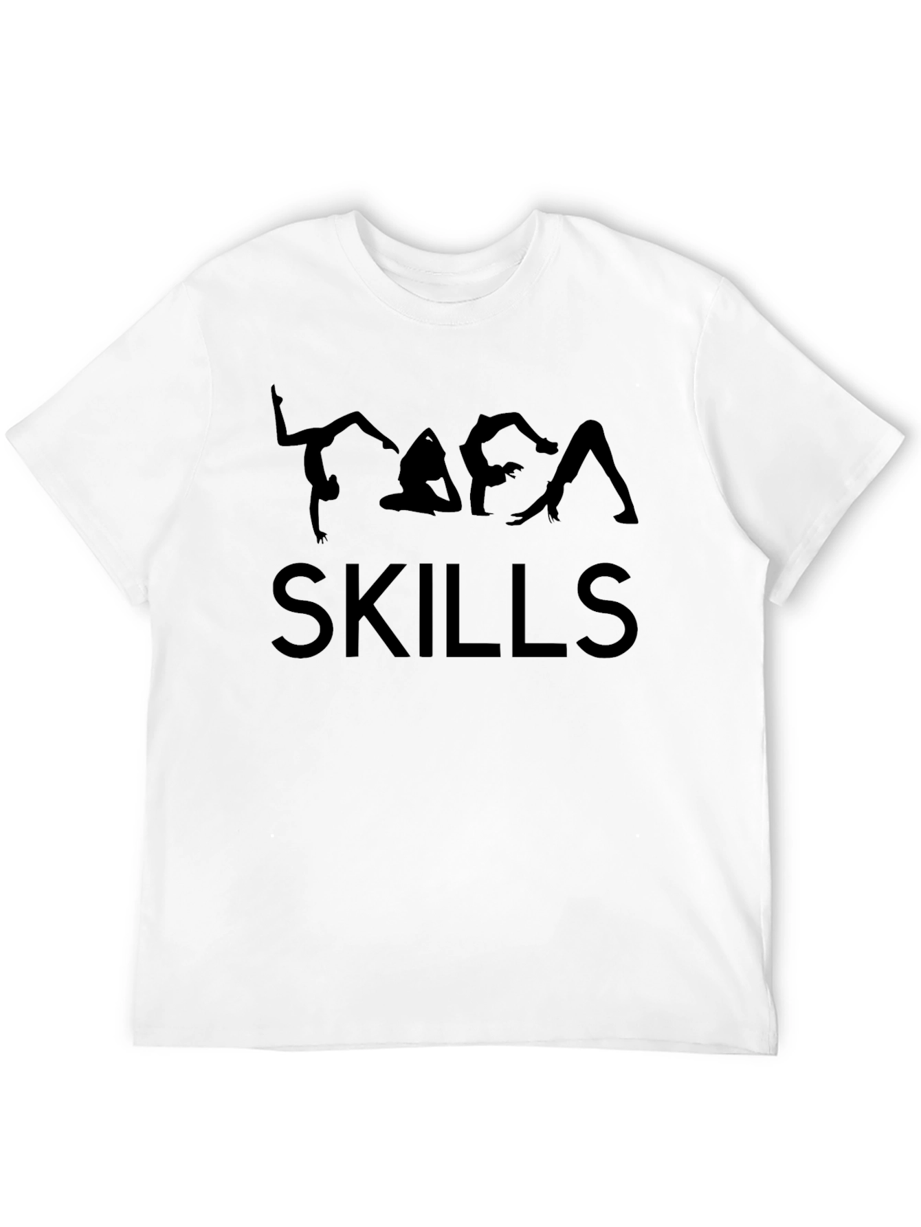 Yoga Skills T-Shirt - Black Graphic Tee