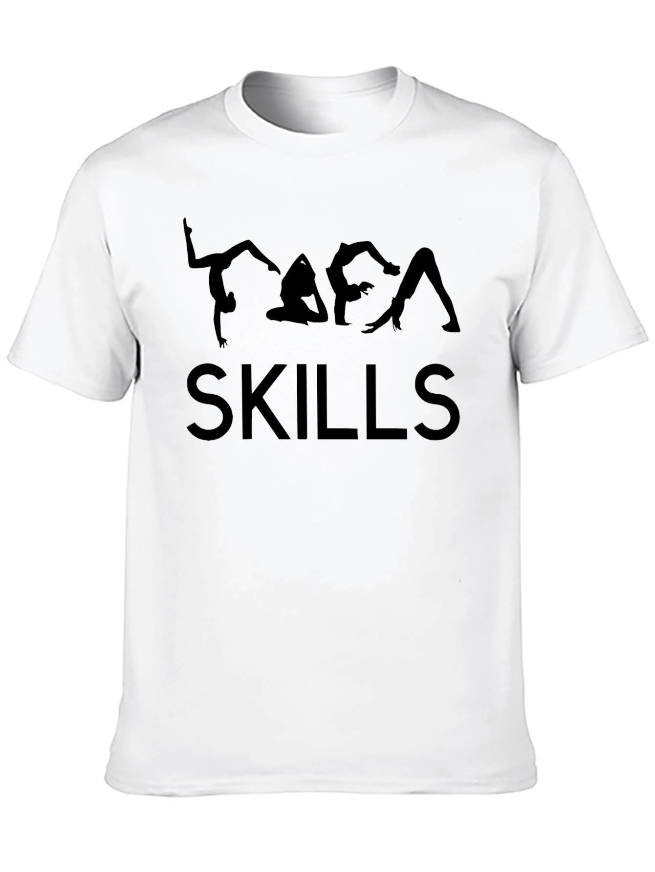 Yoga Skills T-Shirt - Black Graphic Tee