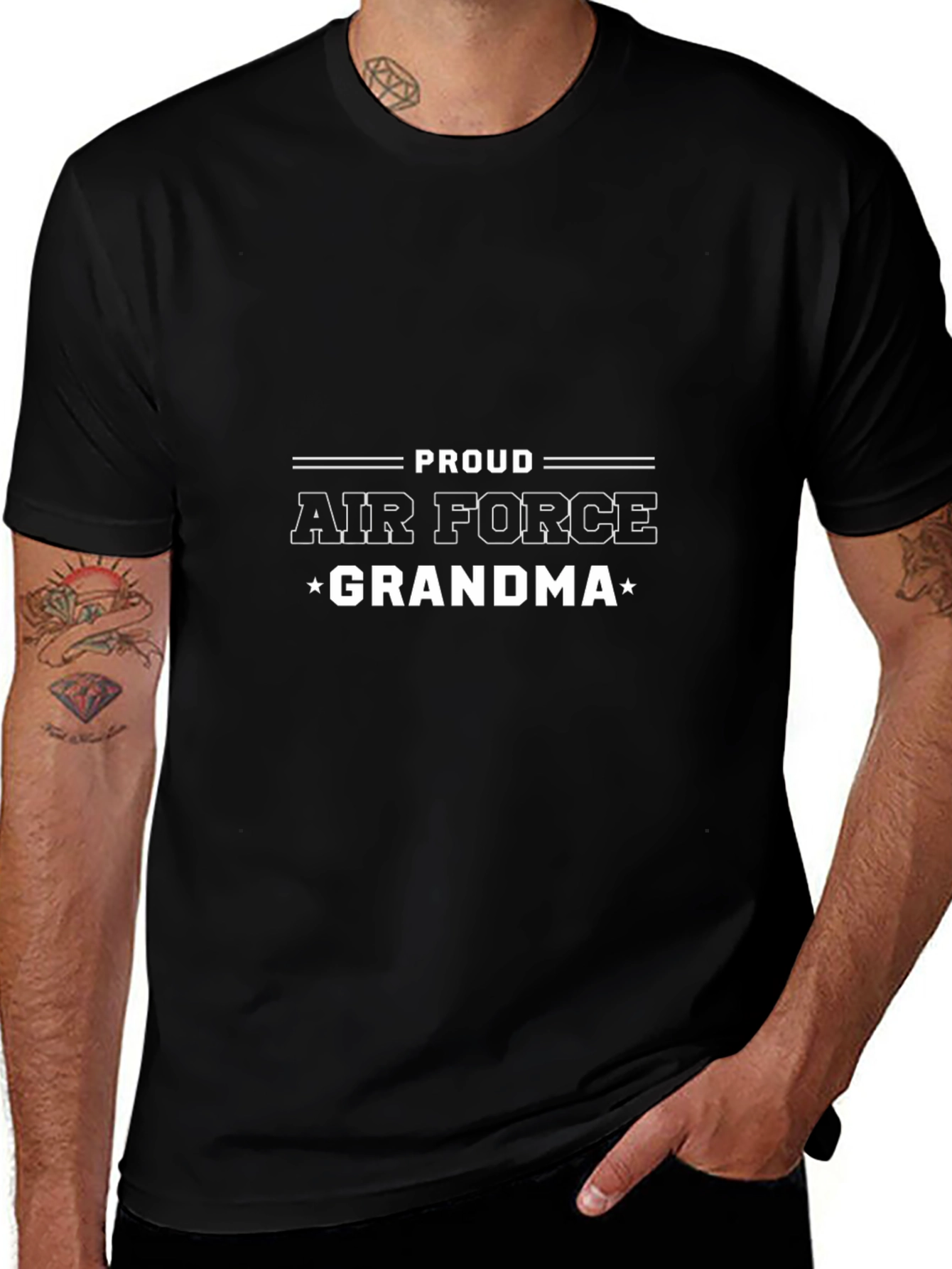Proud Air Force Grandma T-Shirt
