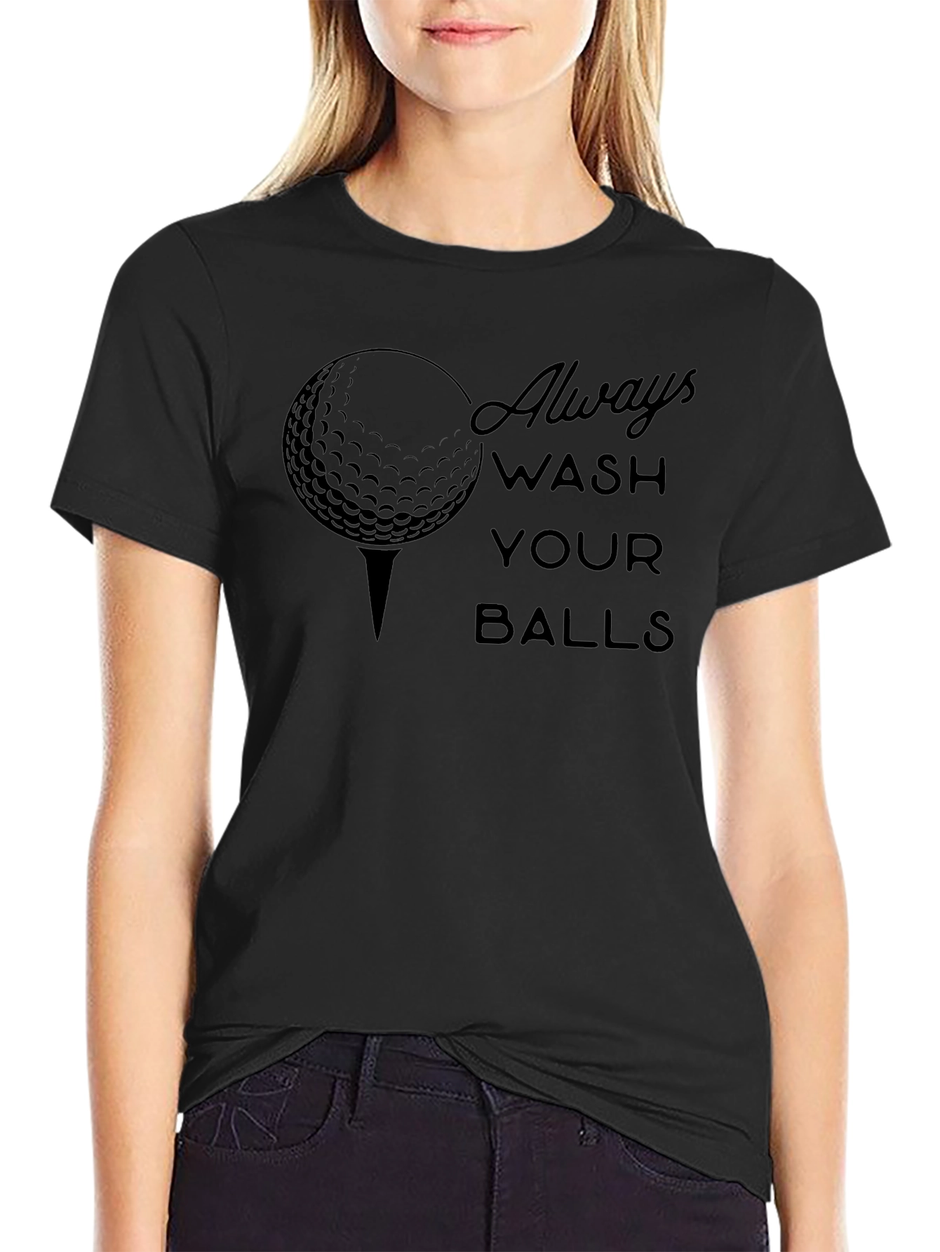 Always Wash Your Balls Golf T-Shirt