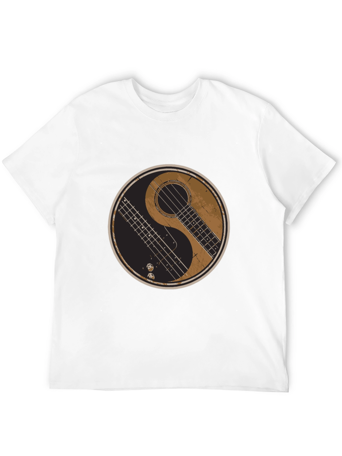 Yin Yang Guitar T-Shirt