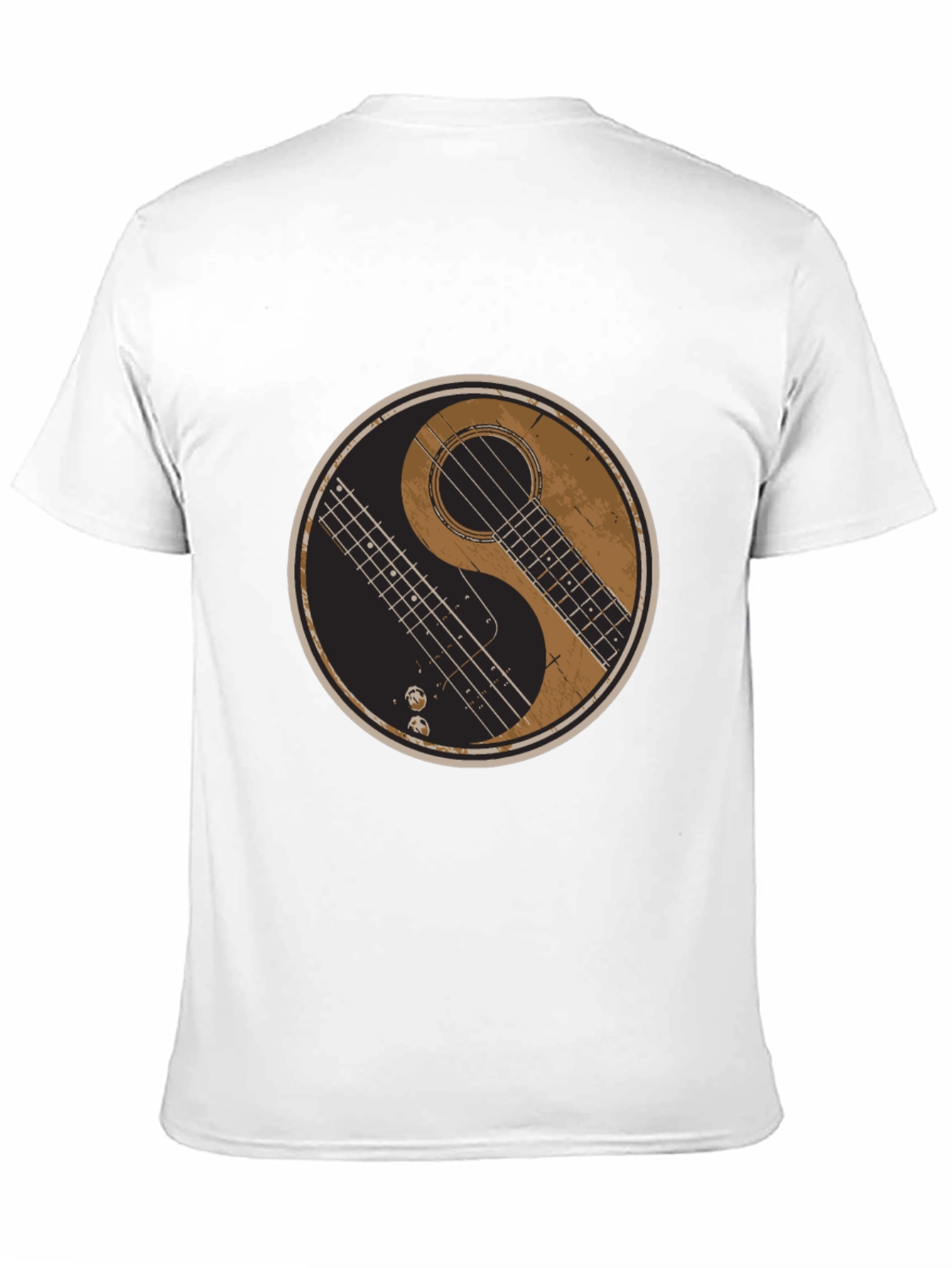 Yin Yang Guitar T-Shirt