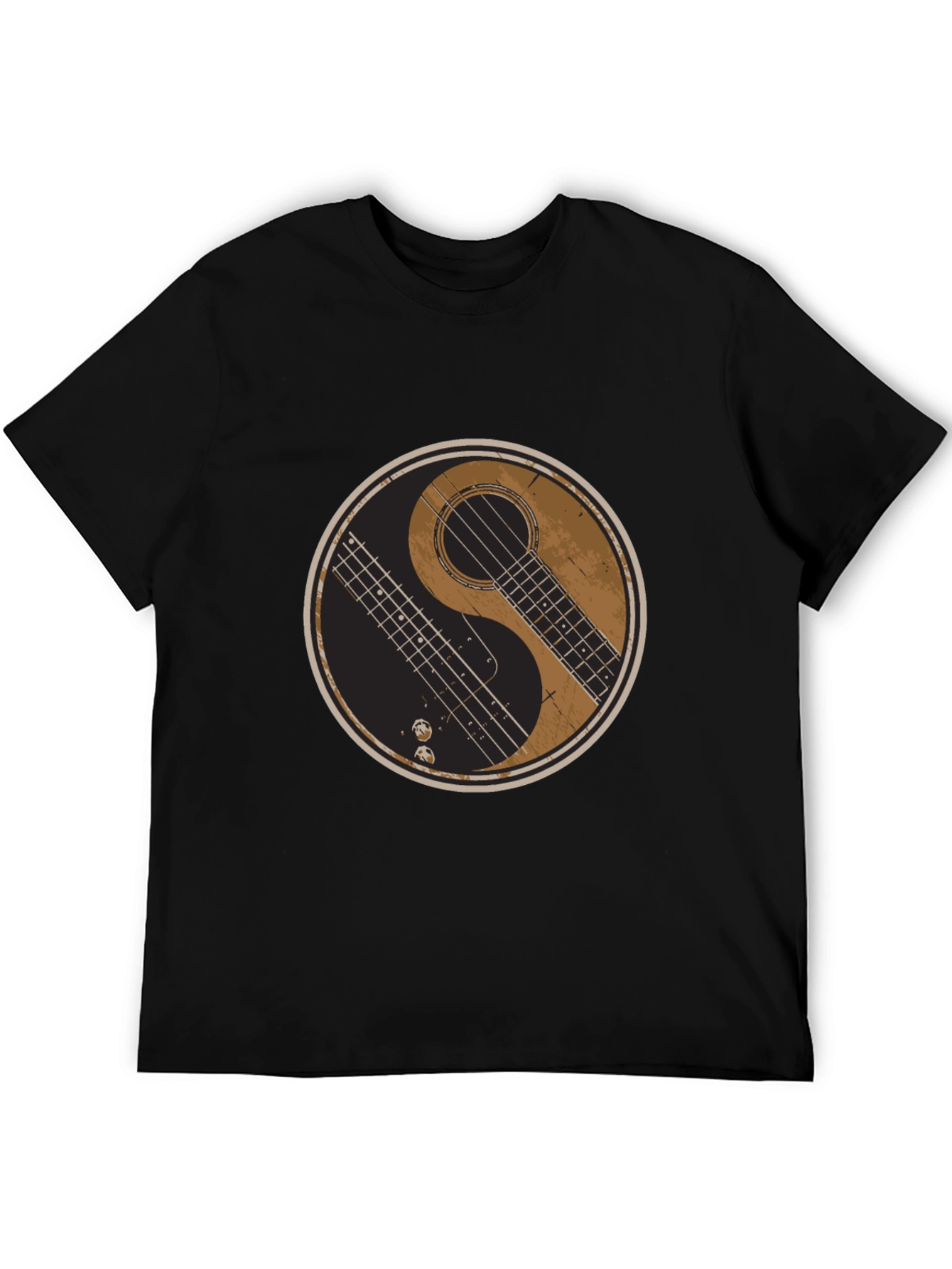 Yin Yang Guitar T-Shirt