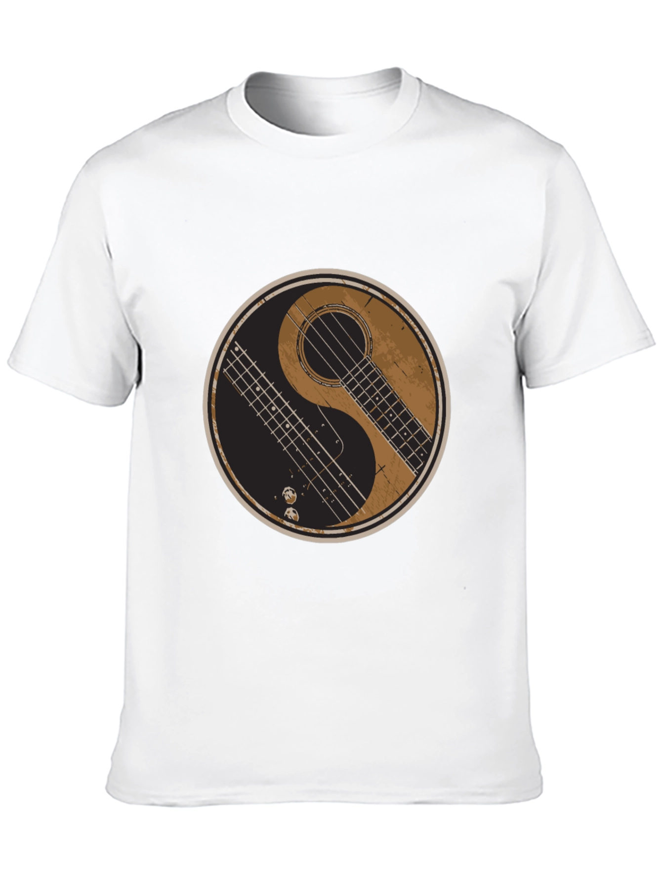 Yin Yang Guitar T-Shirt