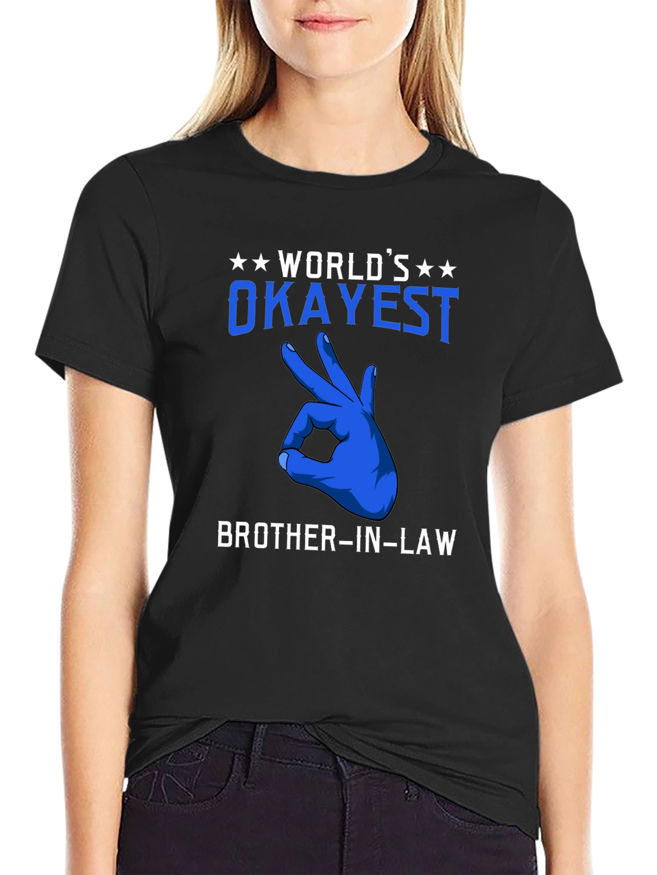Worlds Okayest Brother-in-Law Graphic T-Shirt