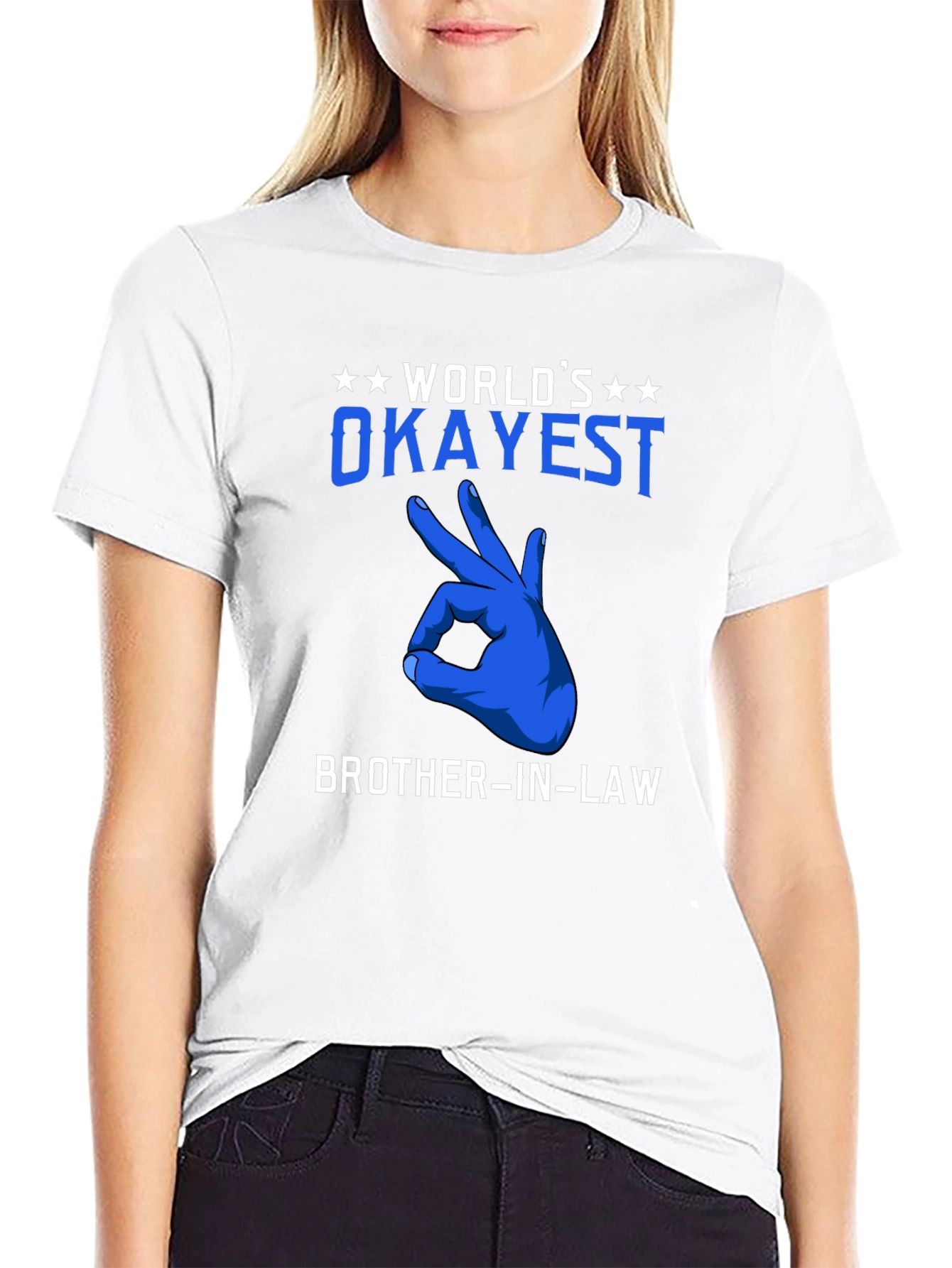 Worlds Okayest Brother-in-Law Graphic T-Shirt