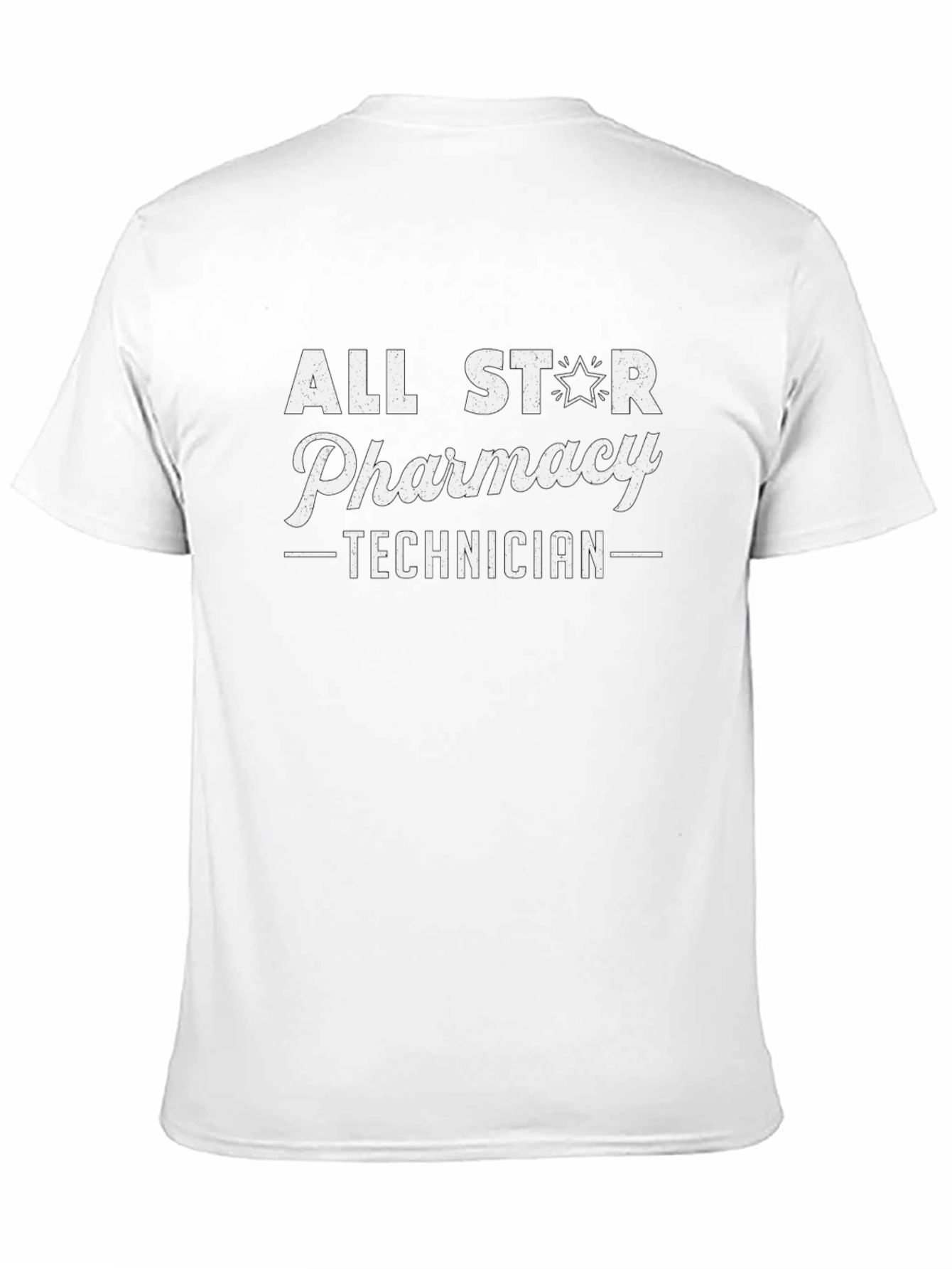 All Star Pharmacy Technician Black T-Shirt