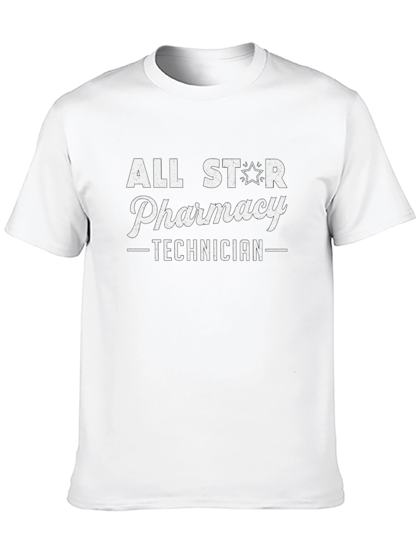 All Star Pharmacy Technician Black T-Shirt