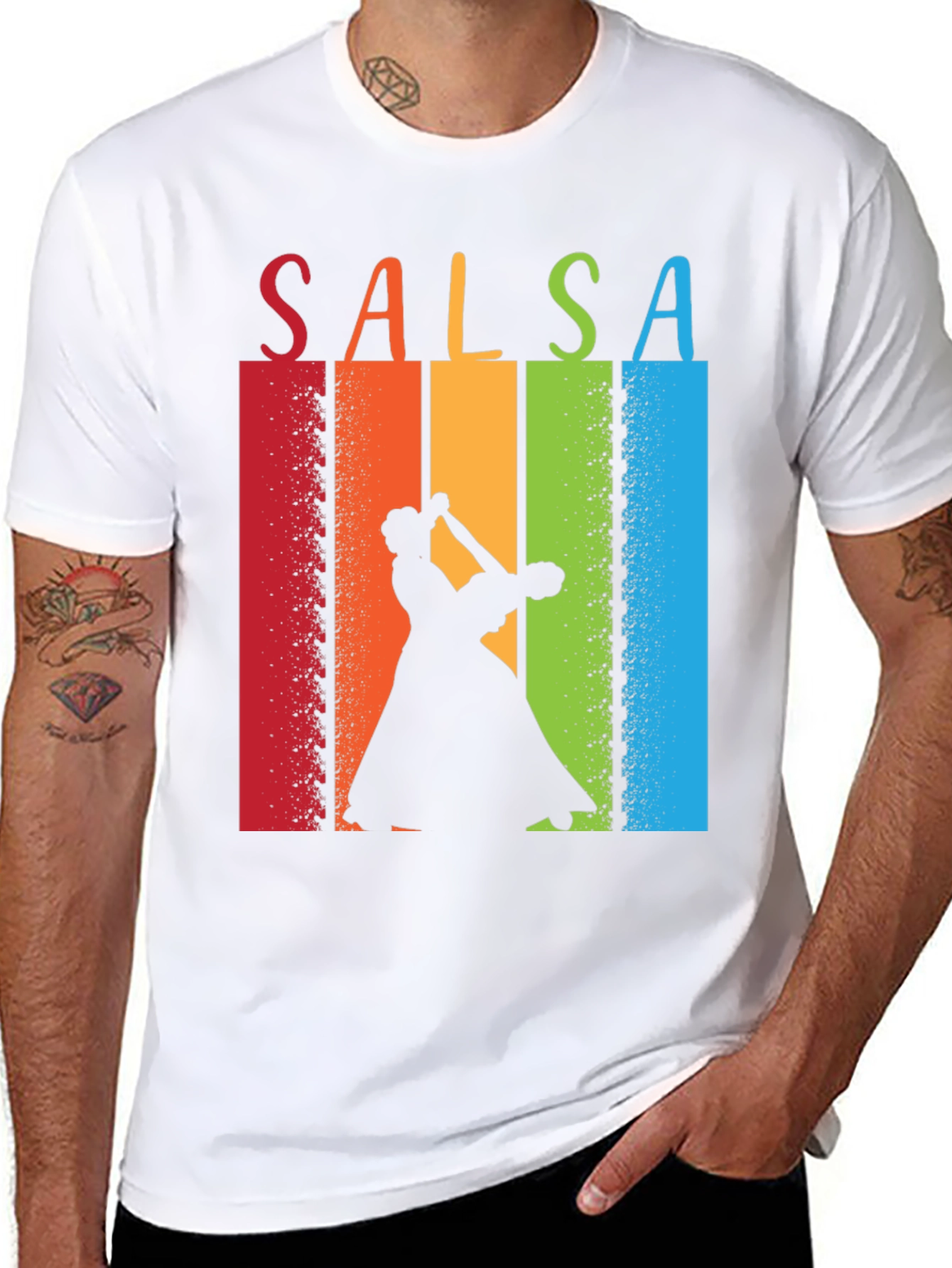 Salsa Dance T-Shirt - Retro Style