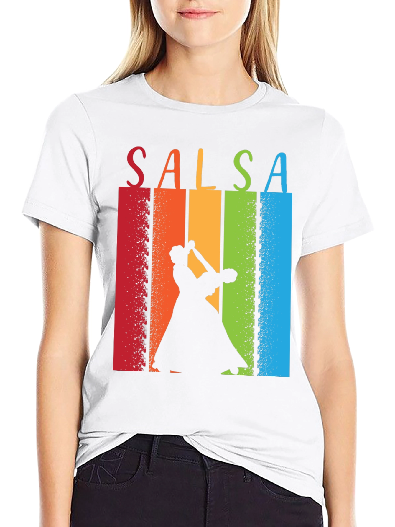 Salsa Dance T-Shirt - Retro Style