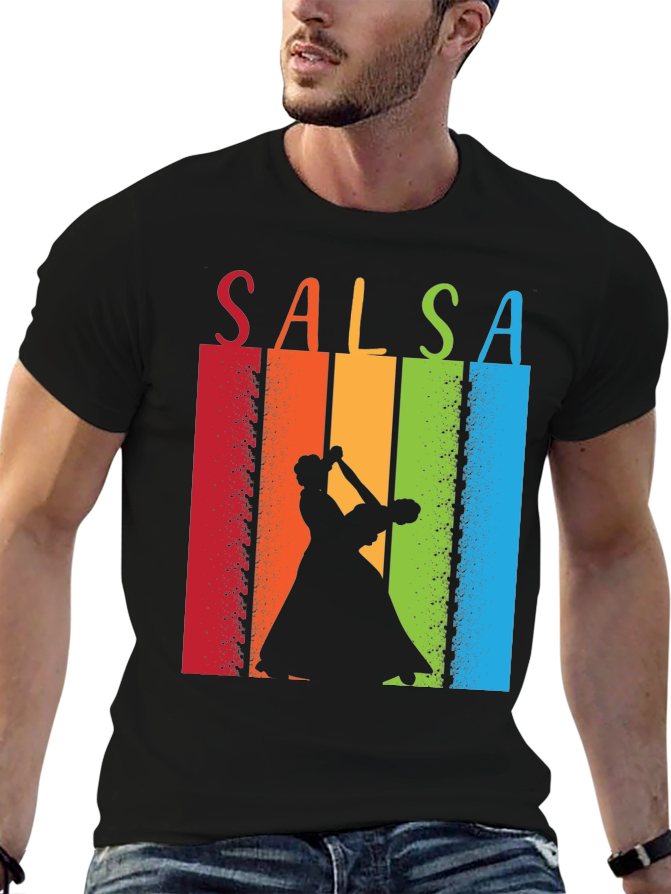 Salsa Dance T-Shirt - Retro Style