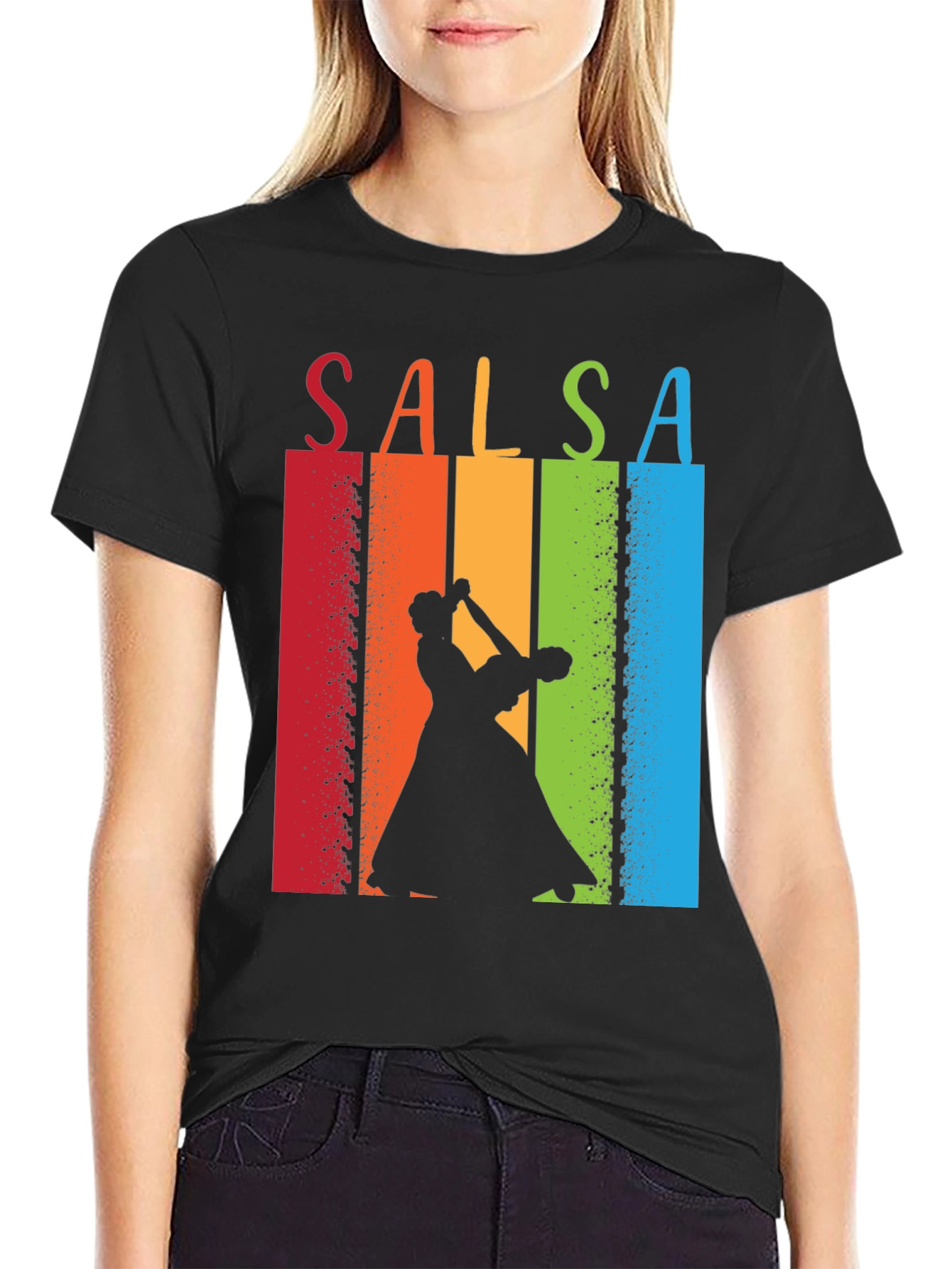 Salsa Dance T-Shirt - Retro Style