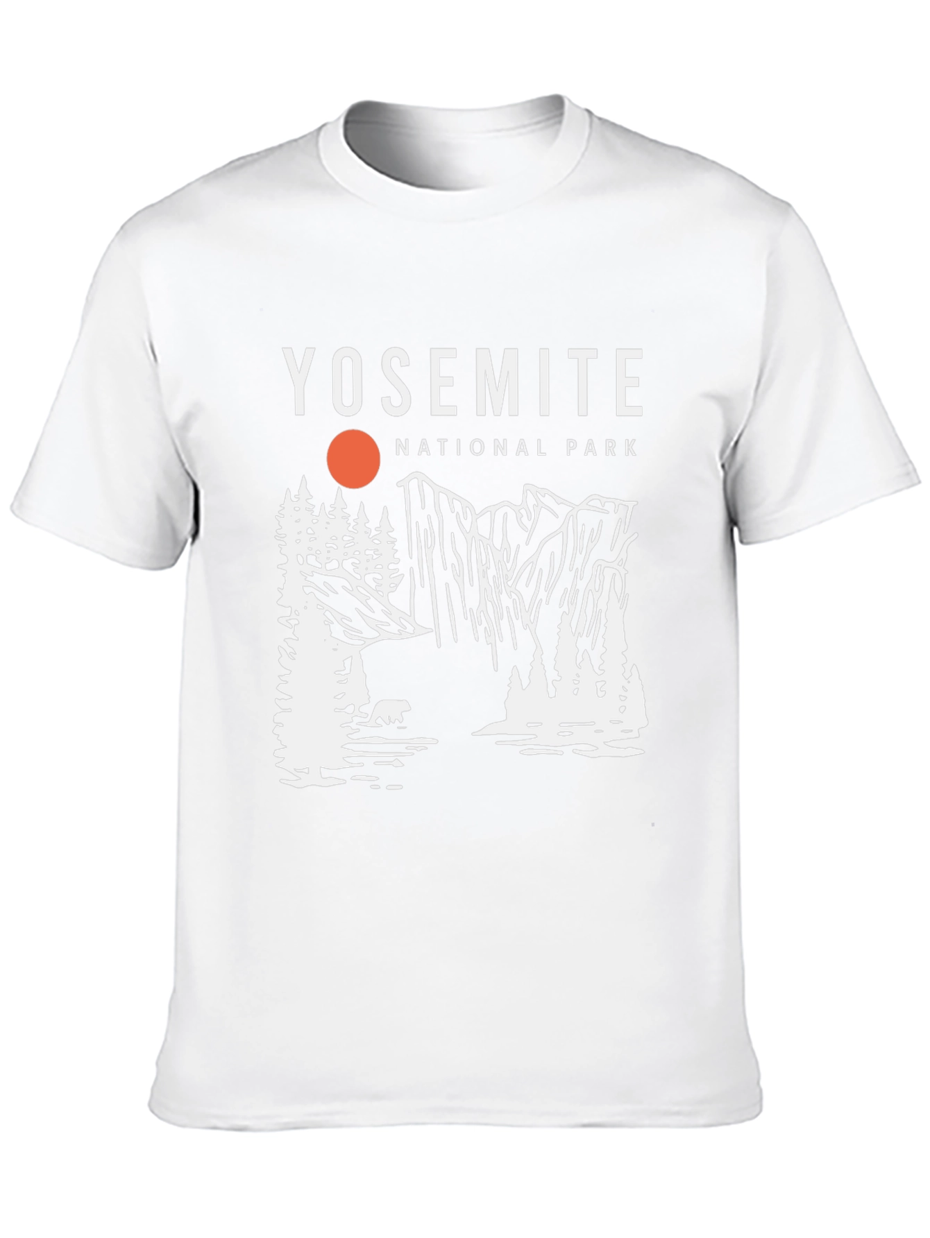 Yosemite National Park Graphic Tee - Black