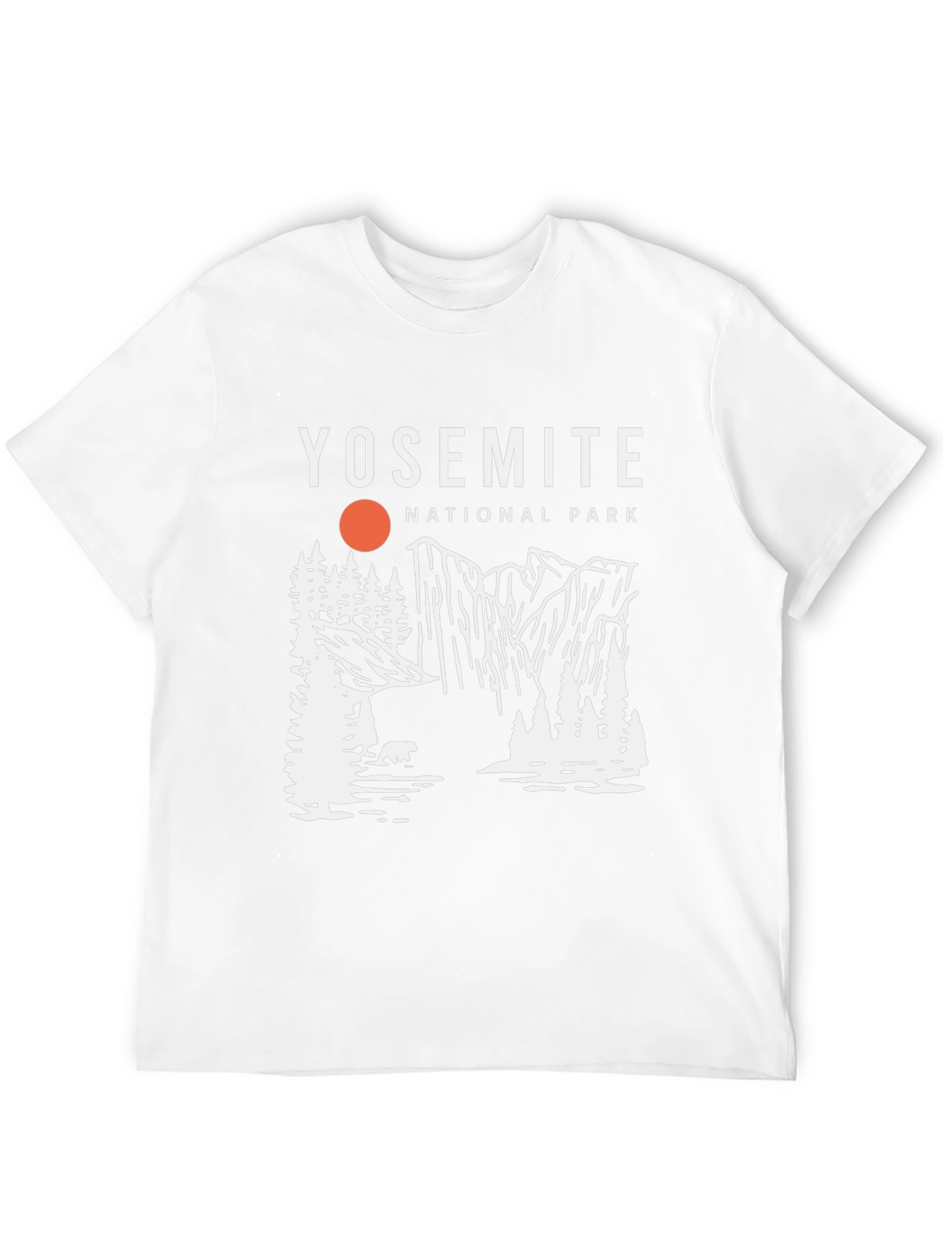 Yosemite National Park Graphic Tee - Black