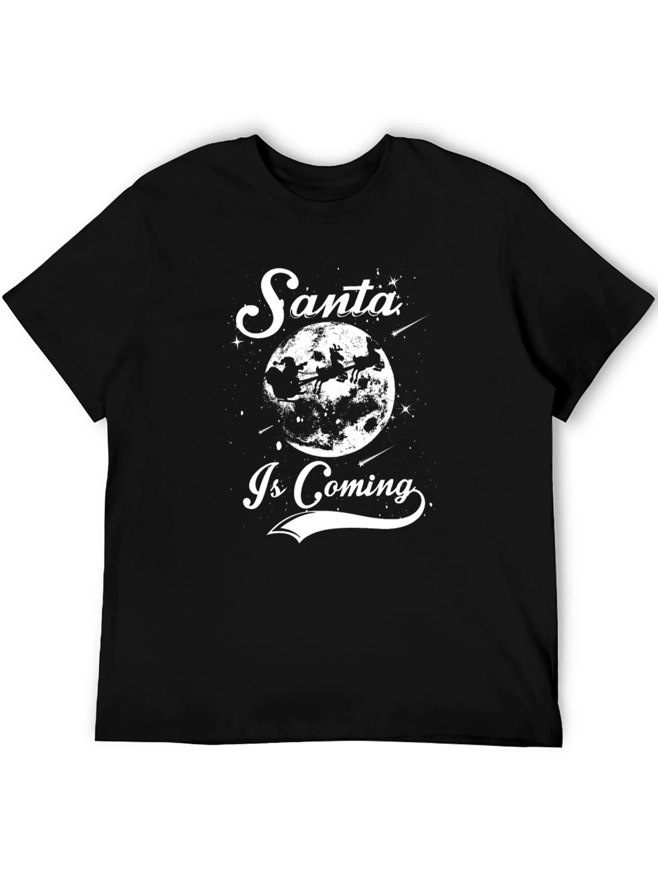 Santa Is Coming Christmas T-Shirt
